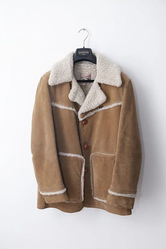 Lee Vintage 1970's Storm Rider suede car coat Size US M / EU 48-50 / 2 - 1 Thumbnail