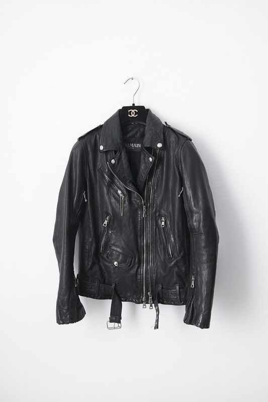 image of Balmain Jacket in Black, Women's (Size Small)