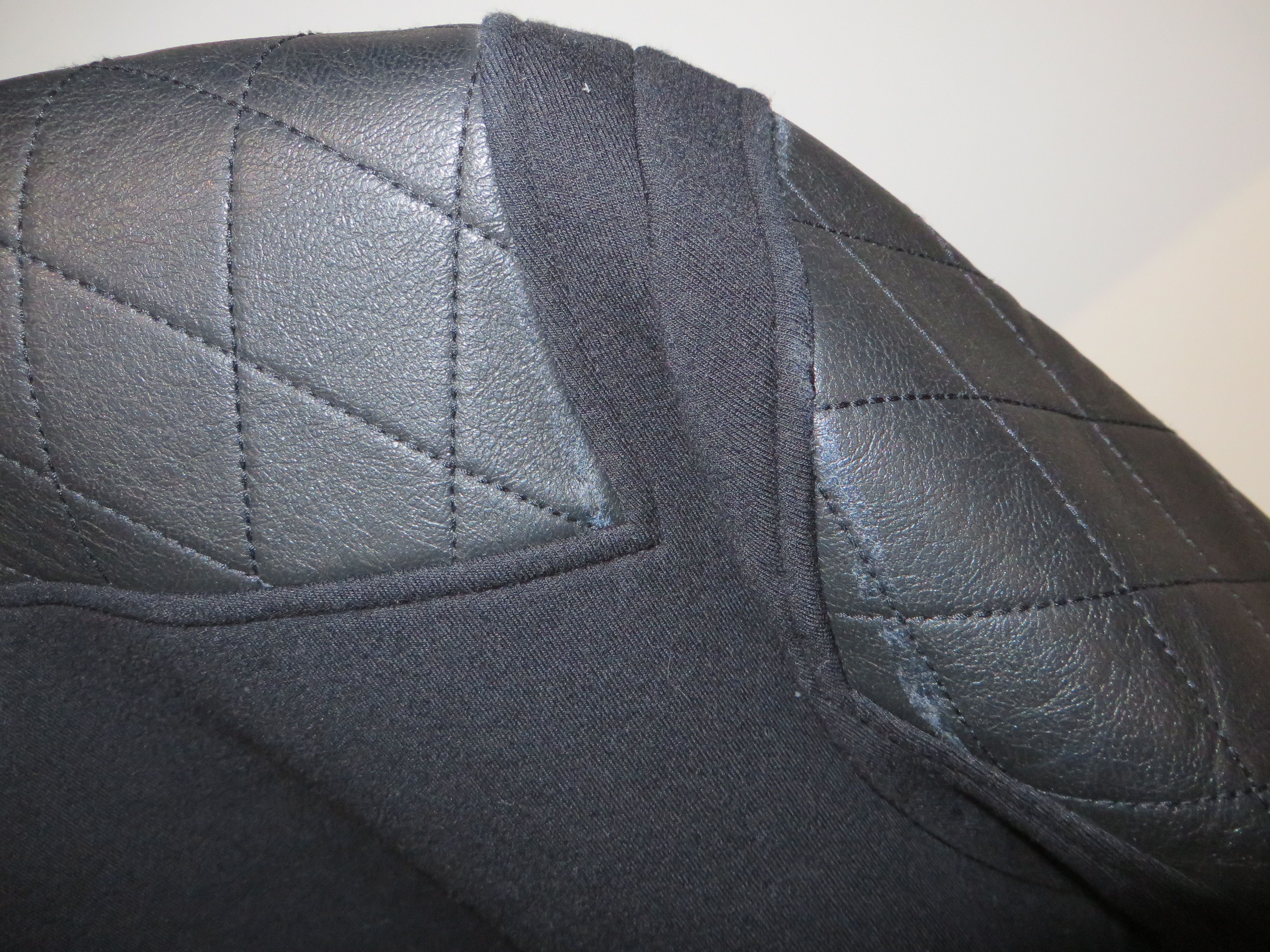 Neil Barrett Quilted leather inserts sweatshirt Size US M / EU 48-50 / 2 - 3 Thumbnail