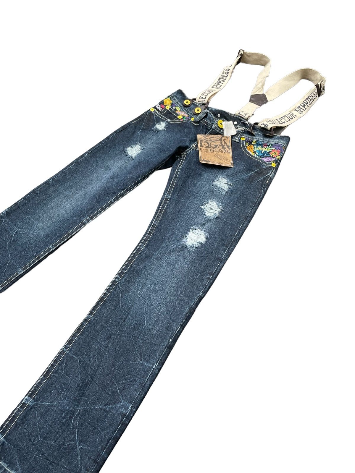 Japanese Brand Jessy Logan Jeans Custom Denim Size 34" / US 12 / IT 48 - 3 Thumbnail
