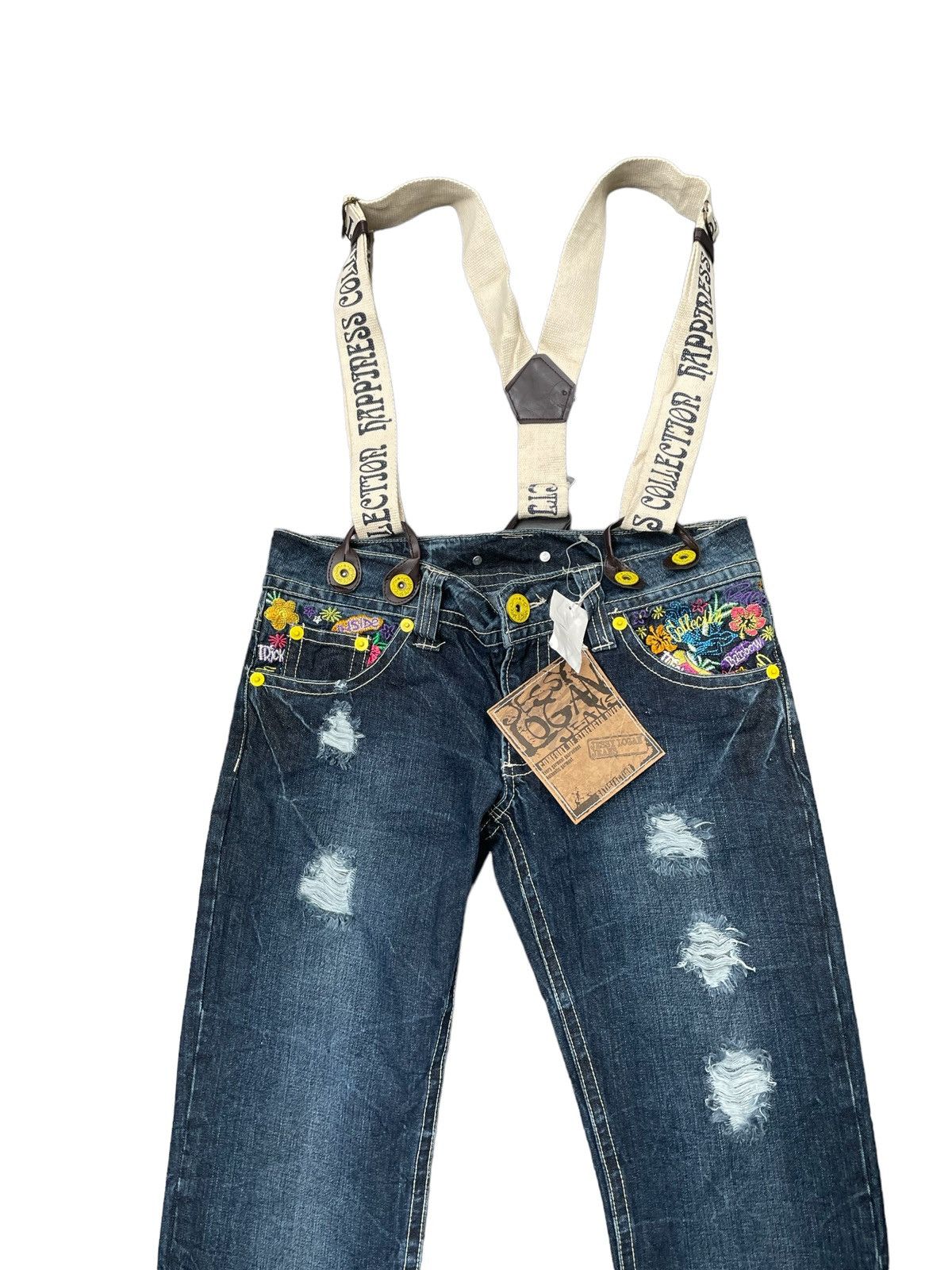 Japanese Brand Jessy Logan Jeans Custom Denim Size 34" / US 12 / IT 48 - 5 Thumbnail