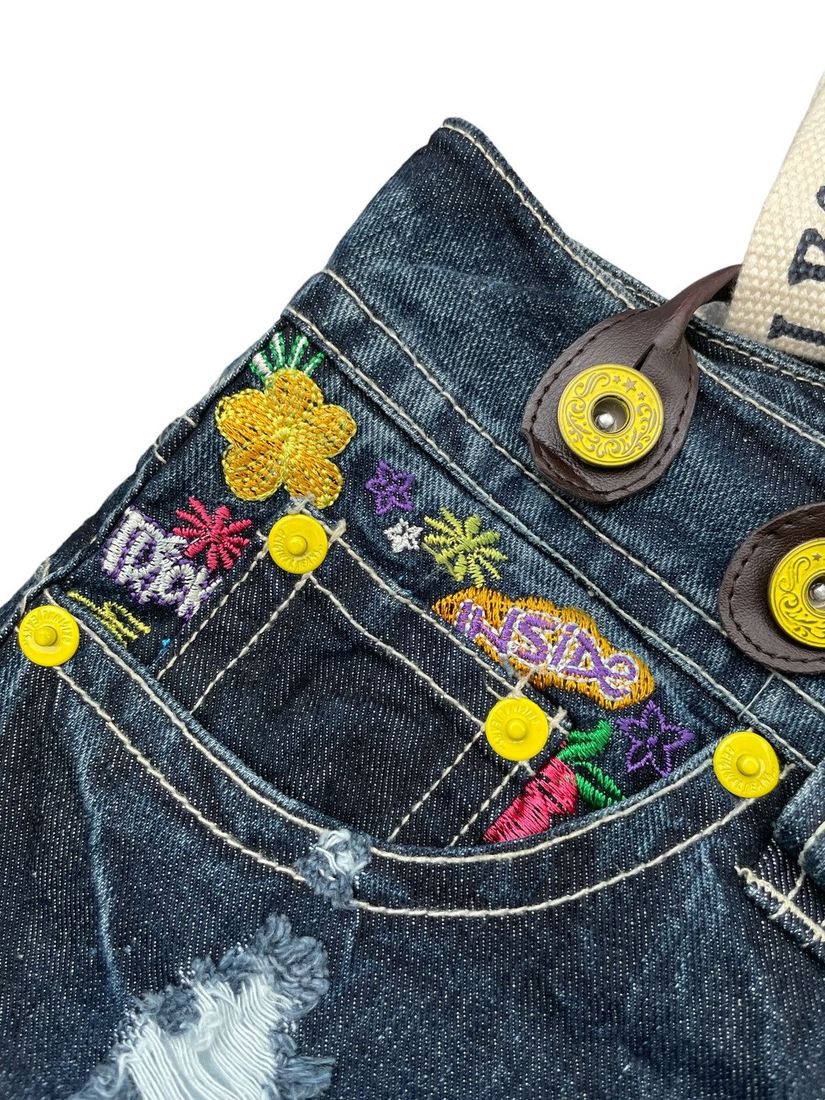 Japanese Brand Jessy Logan Jeans Custom Denim Size 34" / US 12 / IT 48 - 10 Thumbnail
