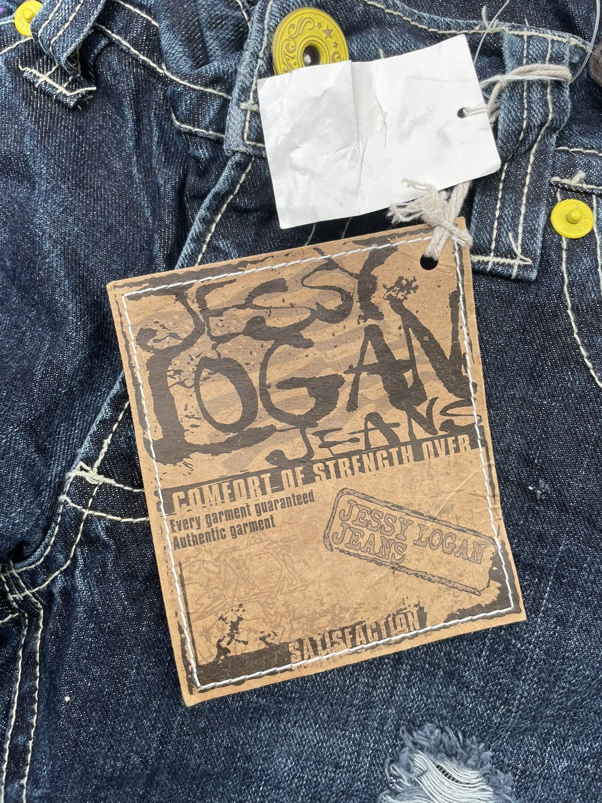 Japanese Brand Jessy Logan Jeans Custom Denim Size 34" / US 12 / IT 48 - 18 Thumbnail