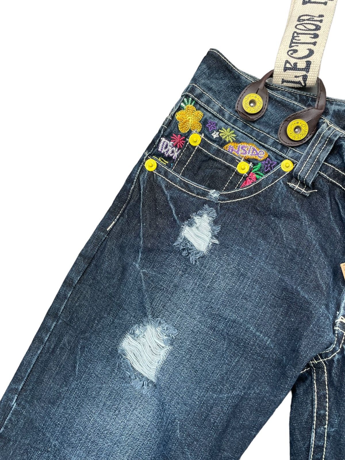 Japanese Brand Jessy Logan Jeans Custom Denim Size 34" / US 12 / IT 48 - 7 Thumbnail