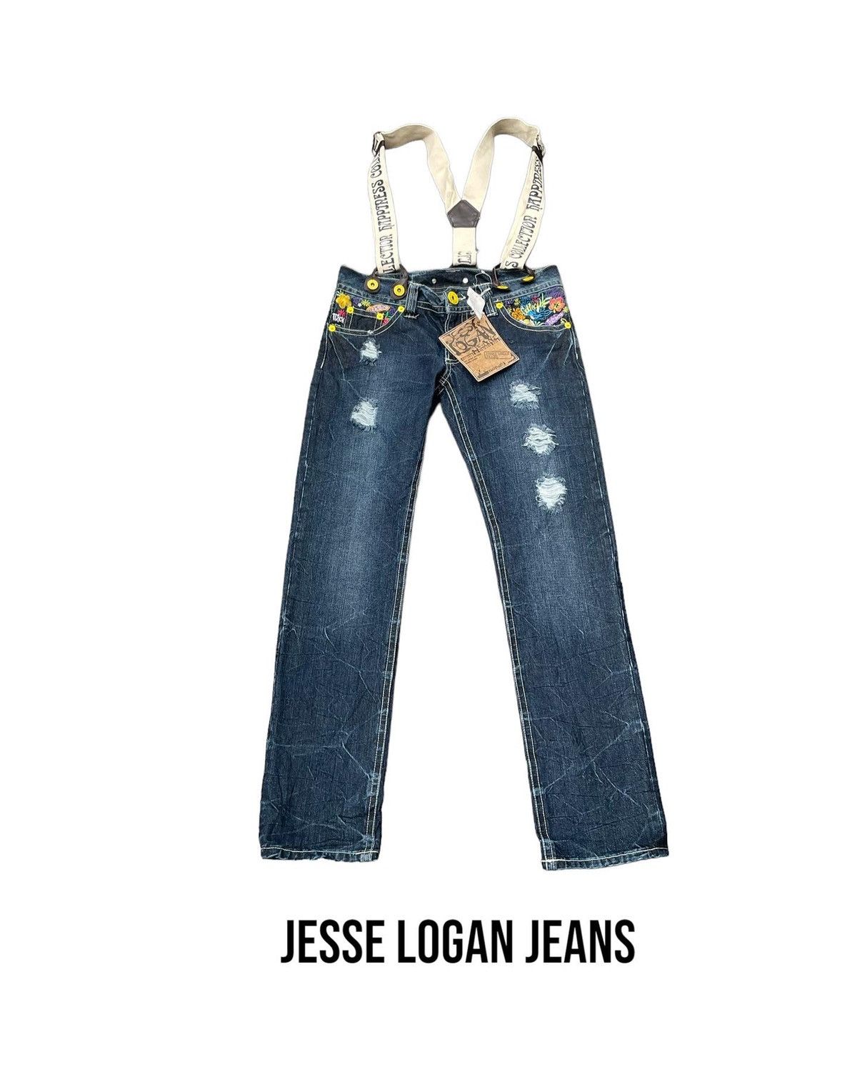 Japanese Brand Jessy Logan Jeans Custom Denim Size 34" / US 12 / IT 48 - 1 Thumbnail