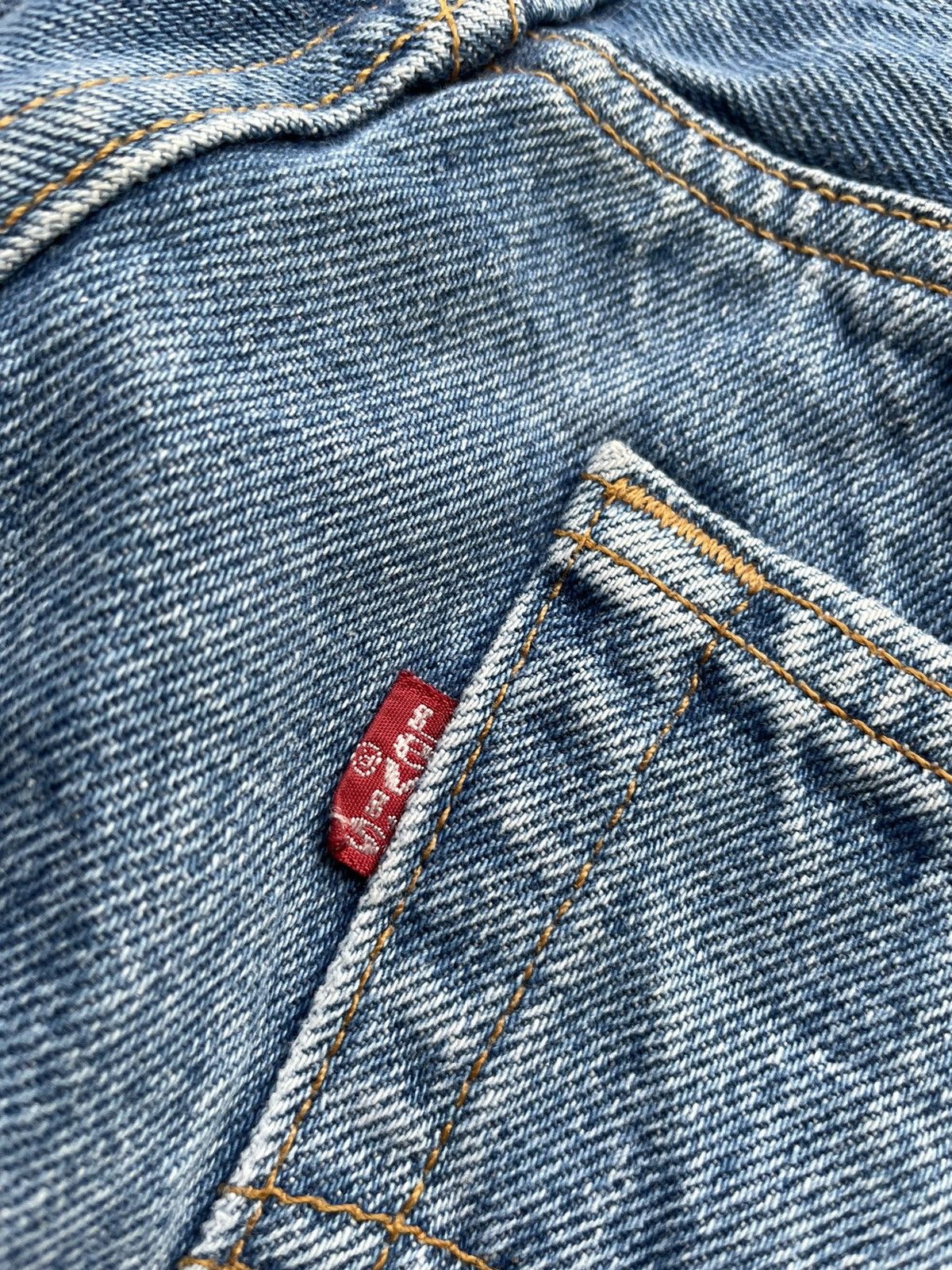 Levi's Vintage Levis 501 1996 USA Stone Wash Denim Size US 32 / EU 48 - 10 Thumbnail