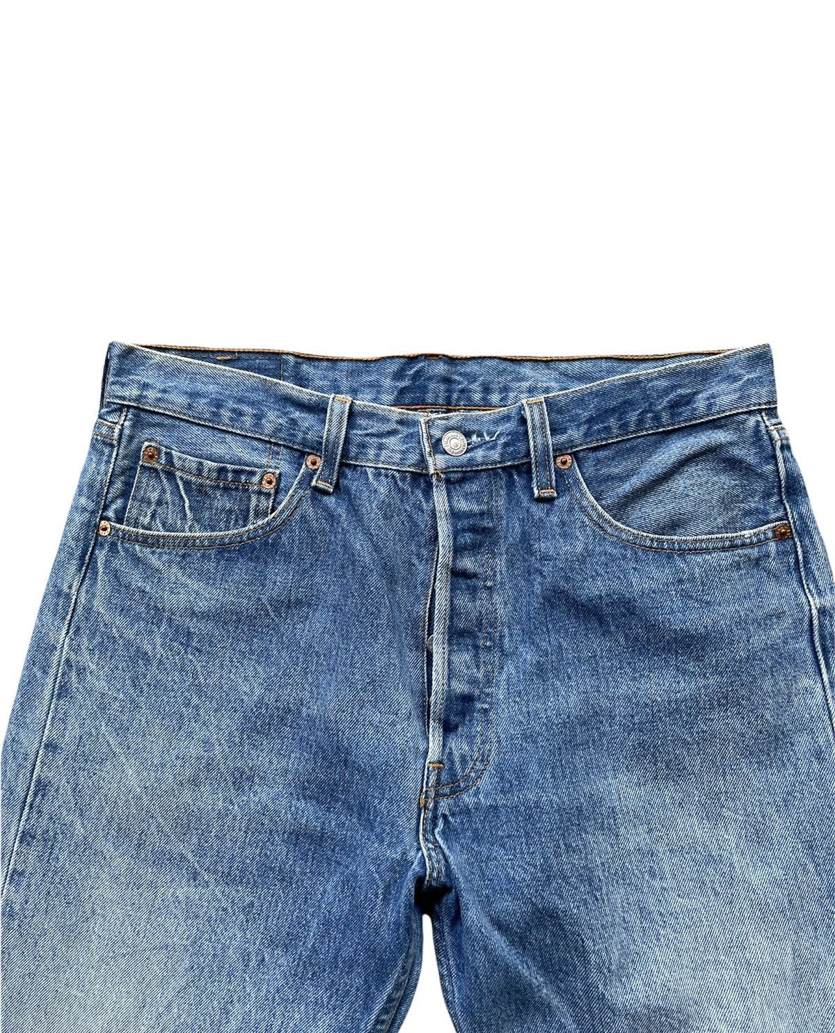 Levi's Vintage Levis 501 1996 USA Stone Wash Denim Size US 32 / EU 48 - 5 Thumbnail
