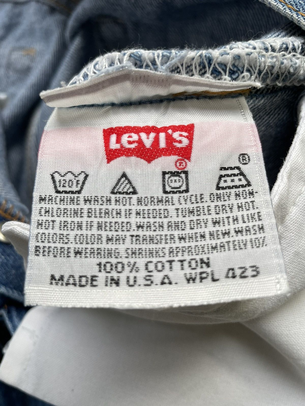 Levi's Vintage Levis 501 1996 USA Stone Wash Denim Size US 32 / EU 48 - 12 Thumbnail