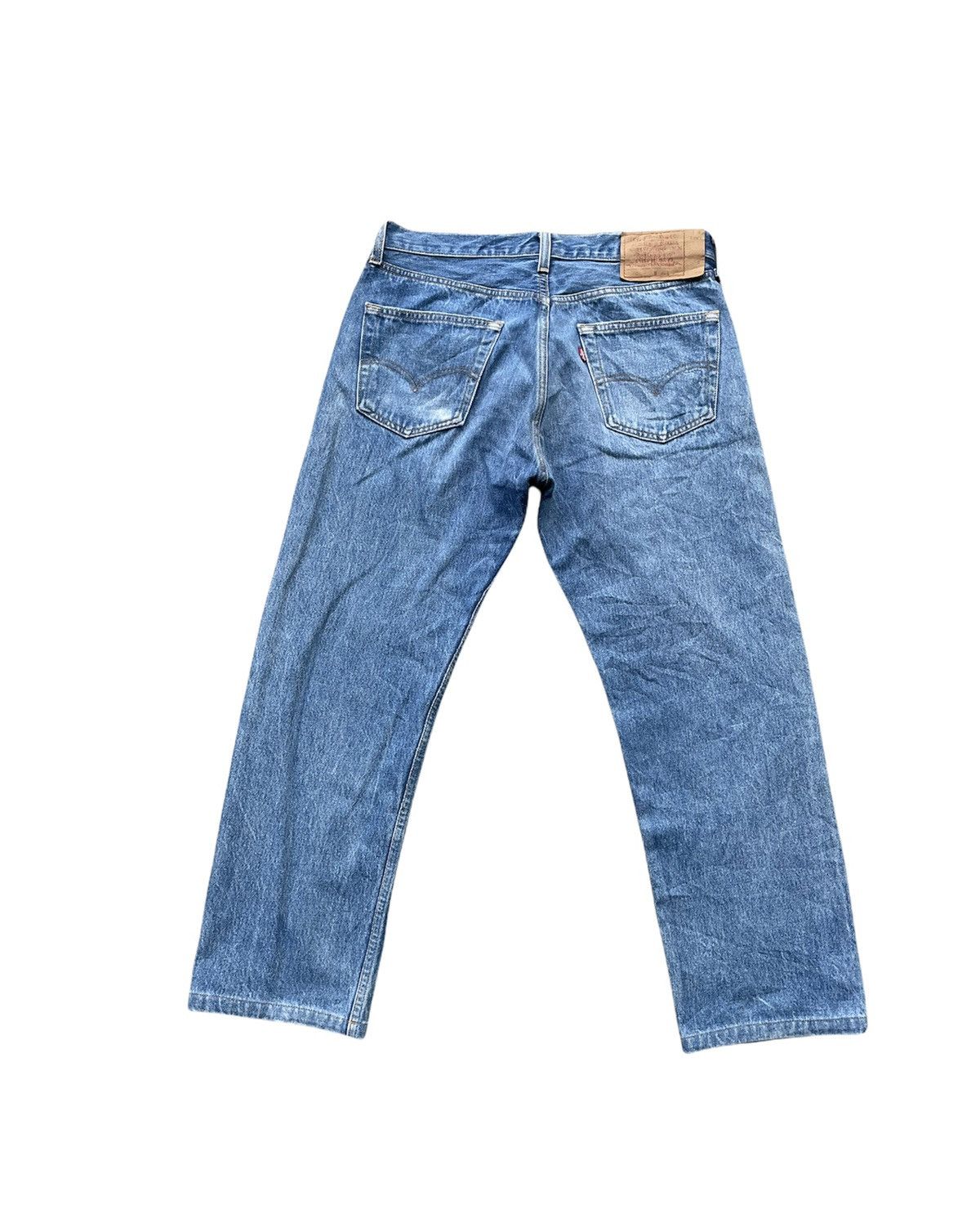 Levi's Vintage Levis 501 1996 USA Stone Wash Denim Size US 32 / EU 48 - 6 Thumbnail