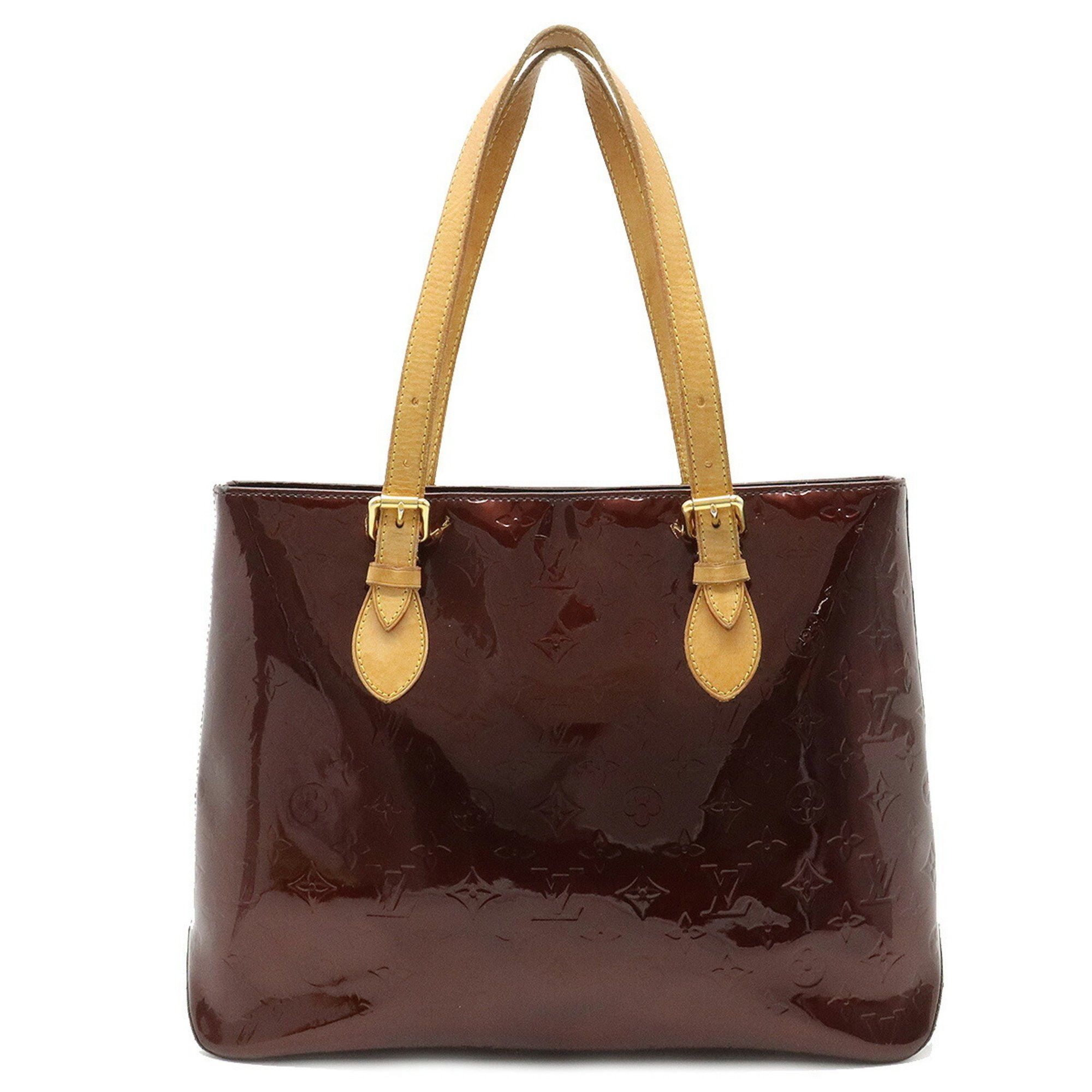 Louis Vuitton Pomme D'Amour Monogram Vernis Brentwood Tote Bag