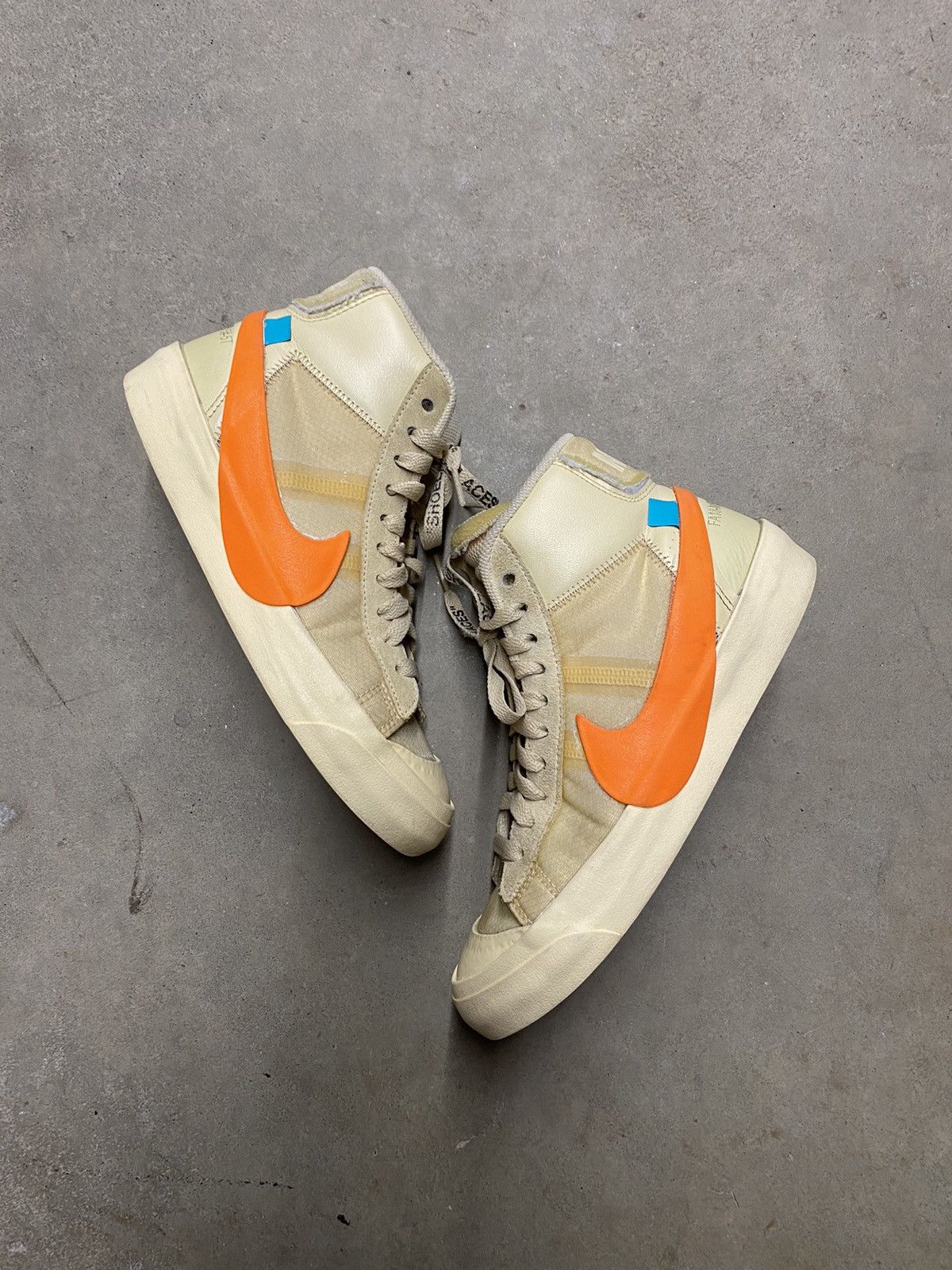 Nike × Off-White Off whi tee nike blazer hi All Hallows’ eve Size US 5 / EU 37 - 1 Thumbnail