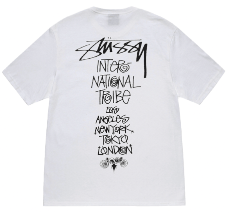 Hypebeast × Stussy Stussy Tribe Stack Tee | Grailed