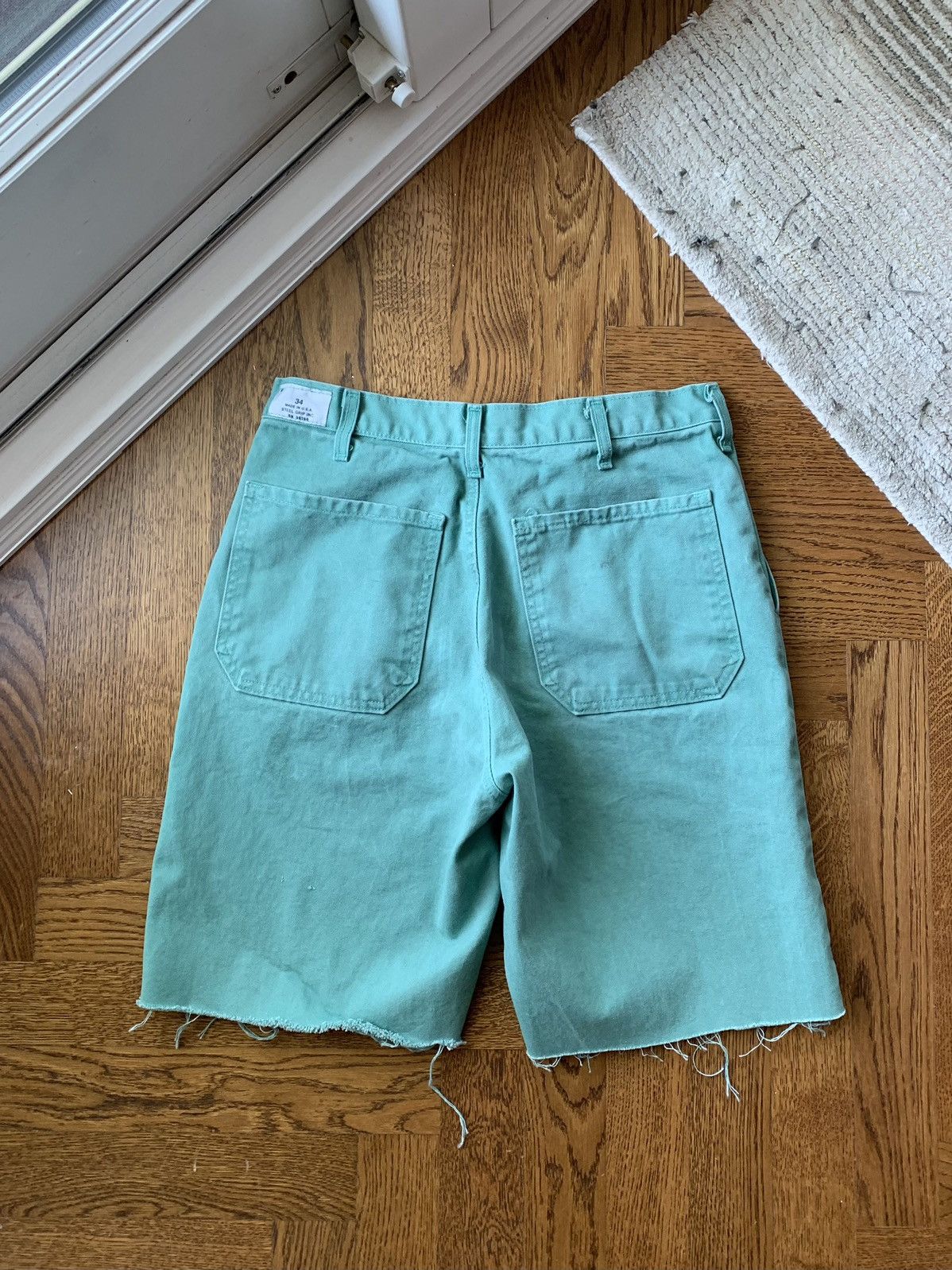 Carhartt × Vintage Vintage Cutoff Work Shorts Mint 90s Canvas Workwear Raw Jort Size US 32 / EU 48 - 1 Thumbnail
