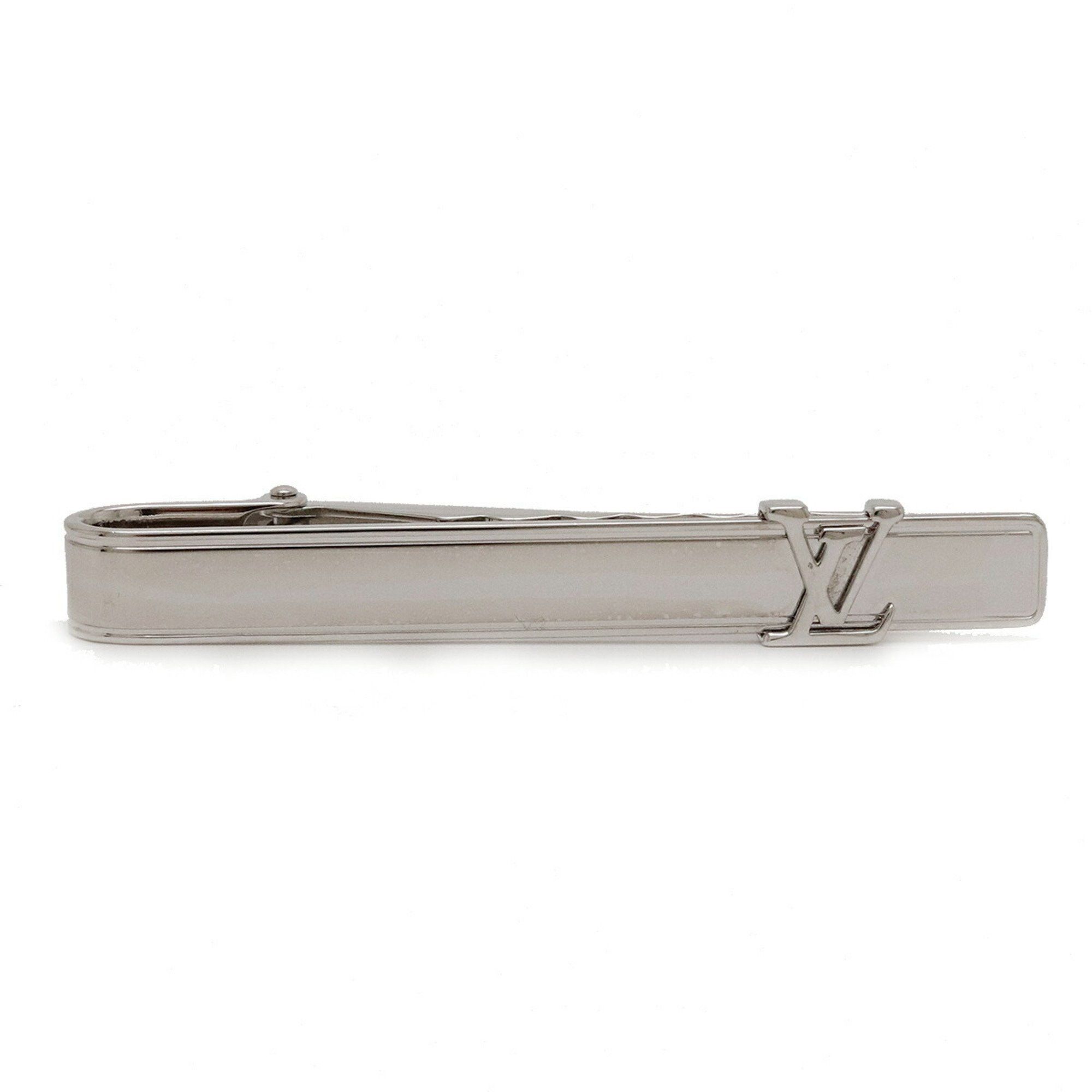 Louis Vuitton M61981 Tie Pin Pans Cravat LV Initials Silver Used