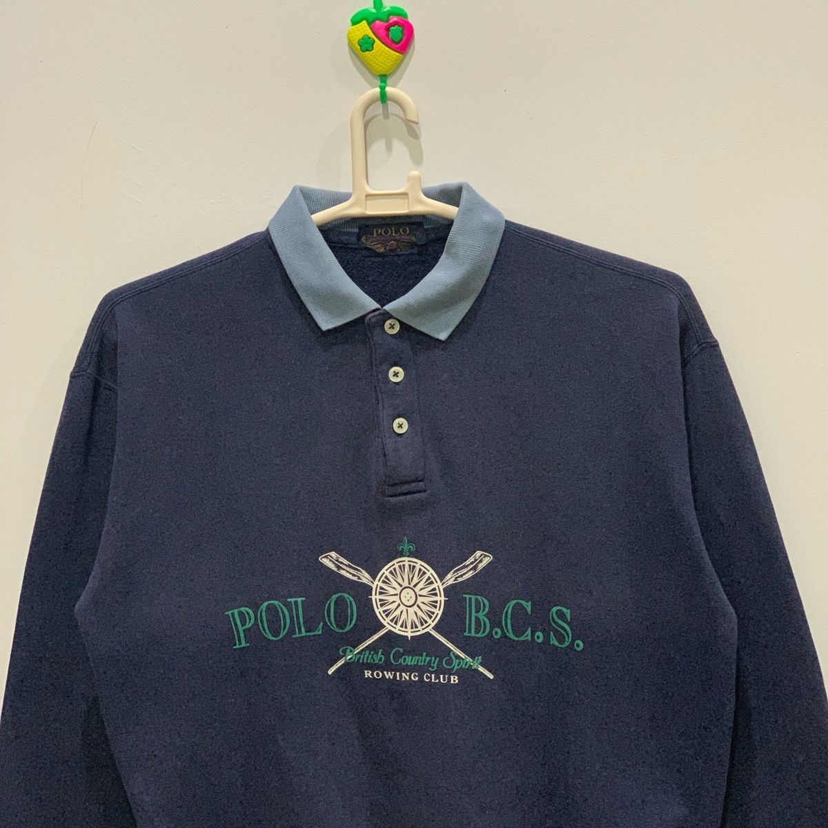 Japanese Brand × Vintage POLO British Country Spirit Sweatshirts Size L Size US L / EU 52-54 / 3 - 2 Thumbnail