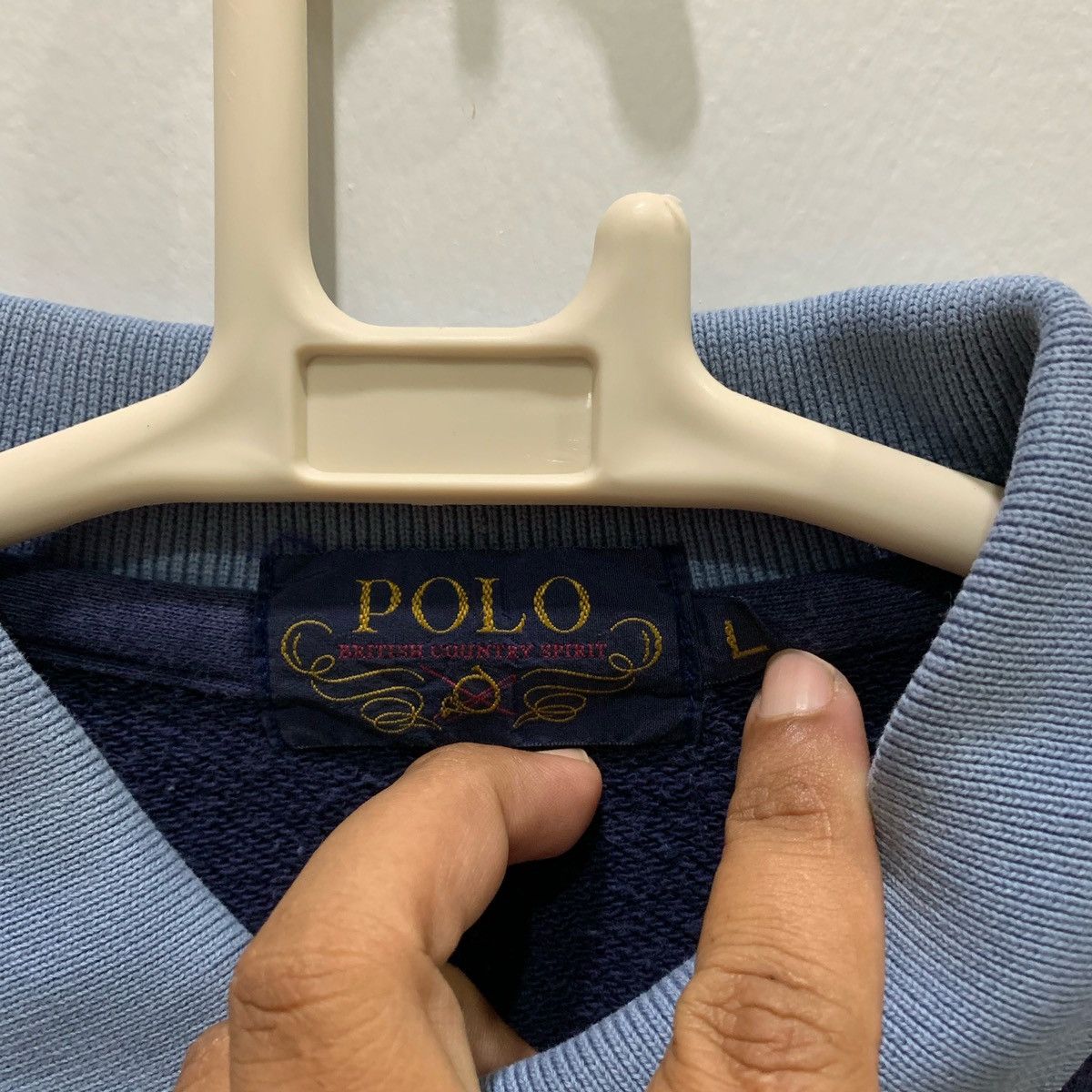 Japanese Brand × Vintage POLO British Country Spirit Sweatshirts Size L Size US L / EU 52-54 / 3 - 6 Thumbnail