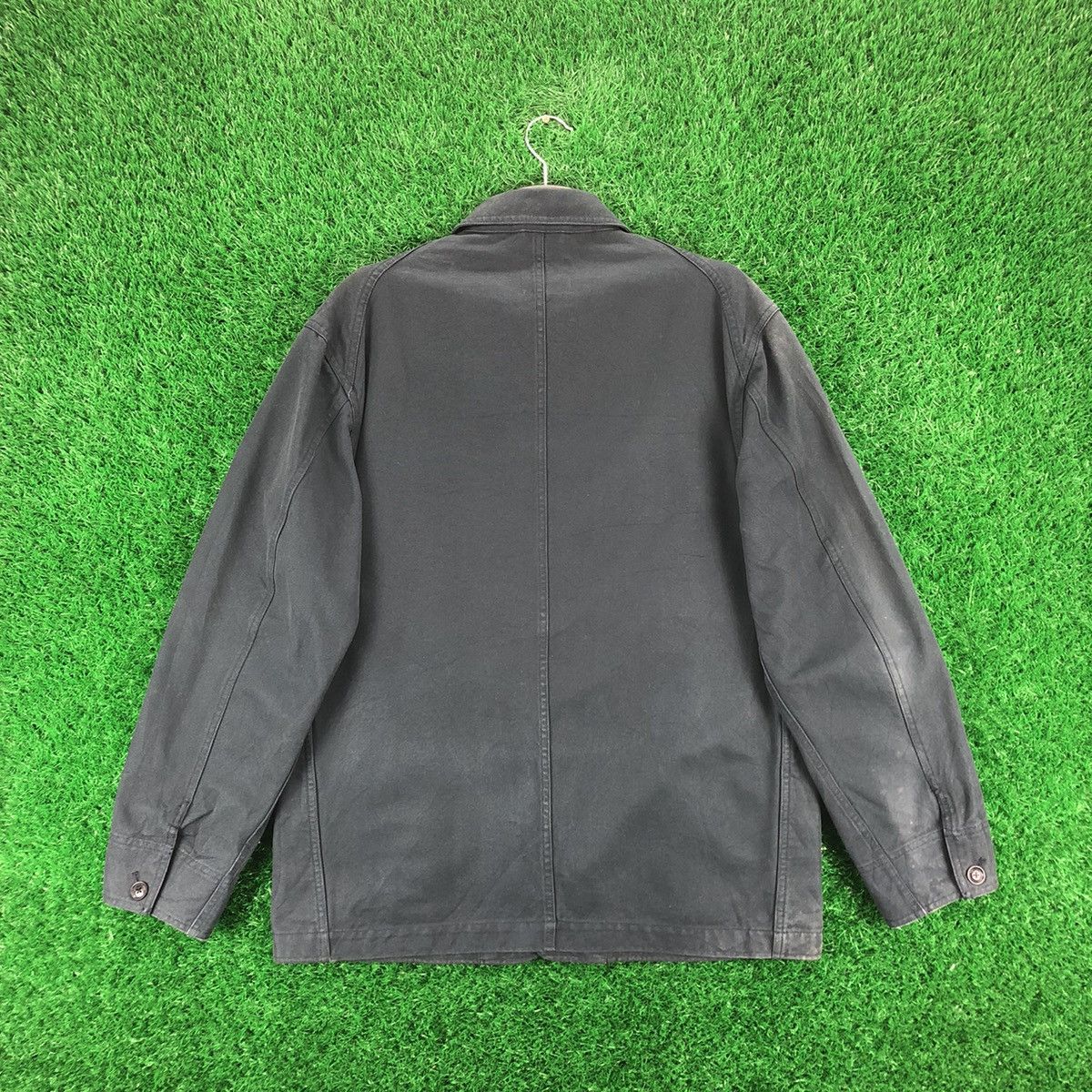 Uniqlo Vintage Uniqlo Chore Jacket Duck Canvas Workwear Style Size US M / EU 48-50 / 2 - 4 Thumbnail