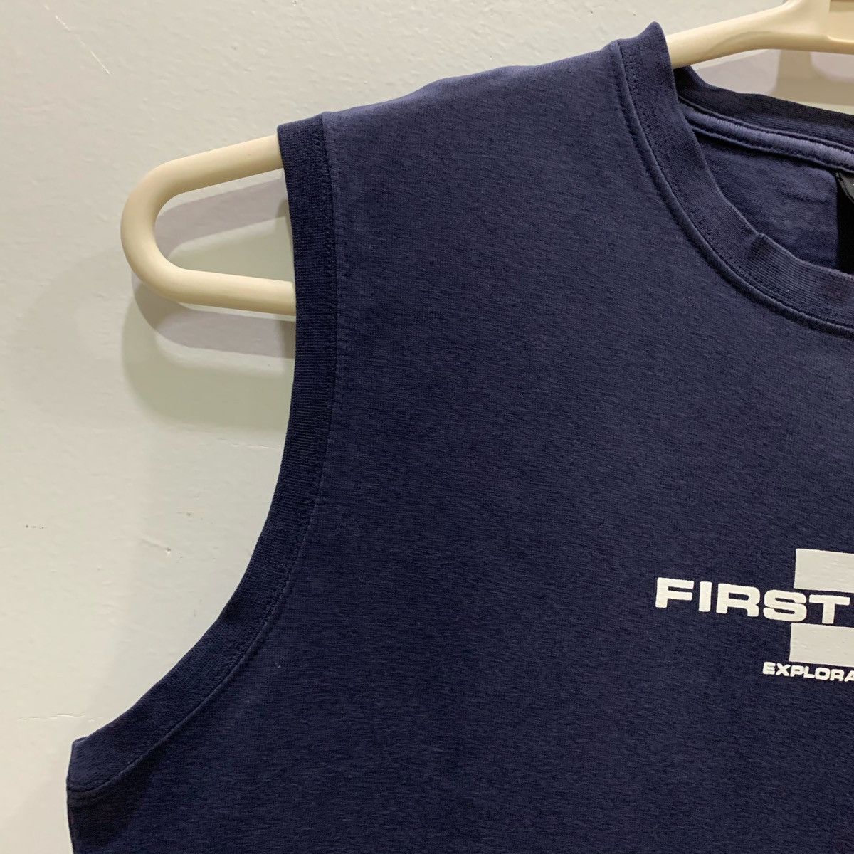 First MFG Co. × Japanese Brand × Vintage FIRST DOWN Sleeveless Size M Size US M / EU 48-50 / 2 - 4 Thumbnail
