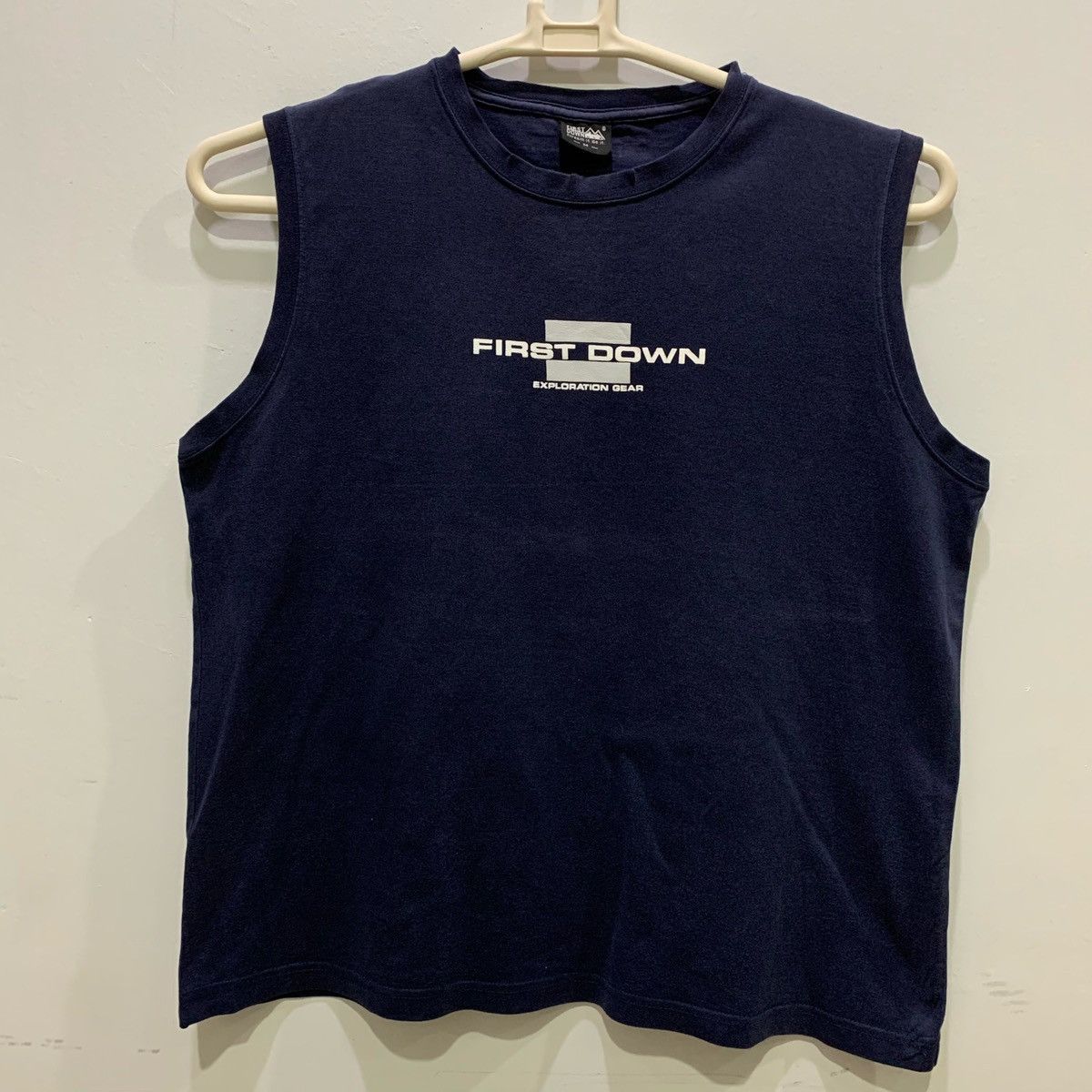 First MFG Co. × Japanese Brand × Vintage FIRST DOWN Sleeveless Size M Size US M / EU 48-50 / 2 - 2 Thumbnail