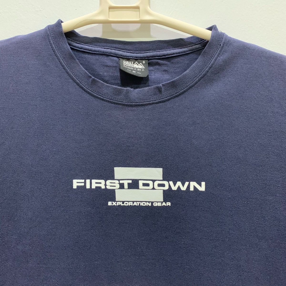 First MFG Co. × Japanese Brand × Vintage FIRST DOWN Sleeveless Size M Size US M / EU 48-50 / 2 - 3 Thumbnail