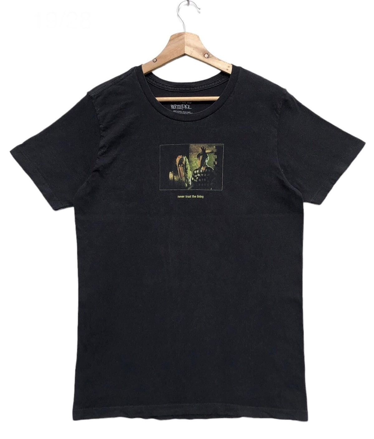 image of Movie Beetle Juice And All Related Character And Elements in Black, Men's (Size Medium)
