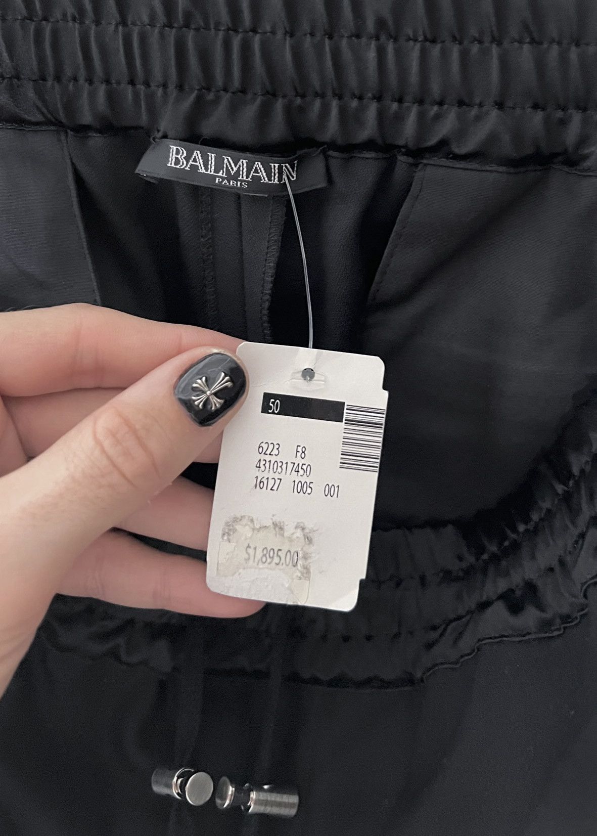 Balmain Balmain Black Tuxedo Lounge Zipped Trousers Size US 34 / EU 50 - 6 Thumbnail