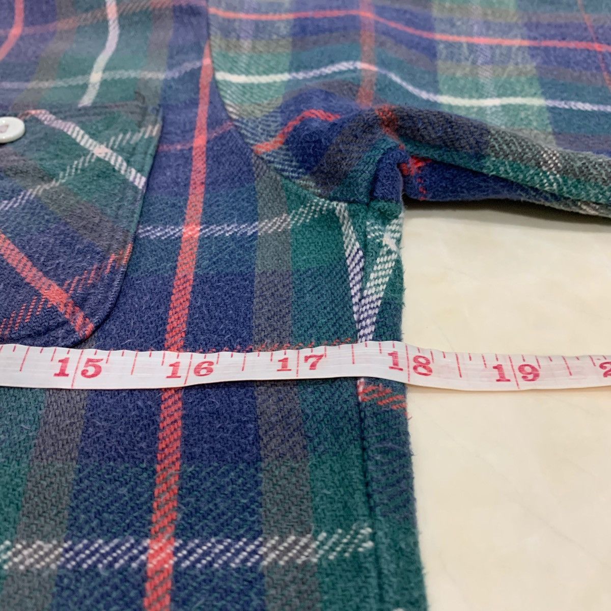 Flannel × Japanese Brand × Vintage ELY Flannel Size S14-14. 1/2 Fit S Size US S / EU 44-46 / 1 - 9 Thumbnail