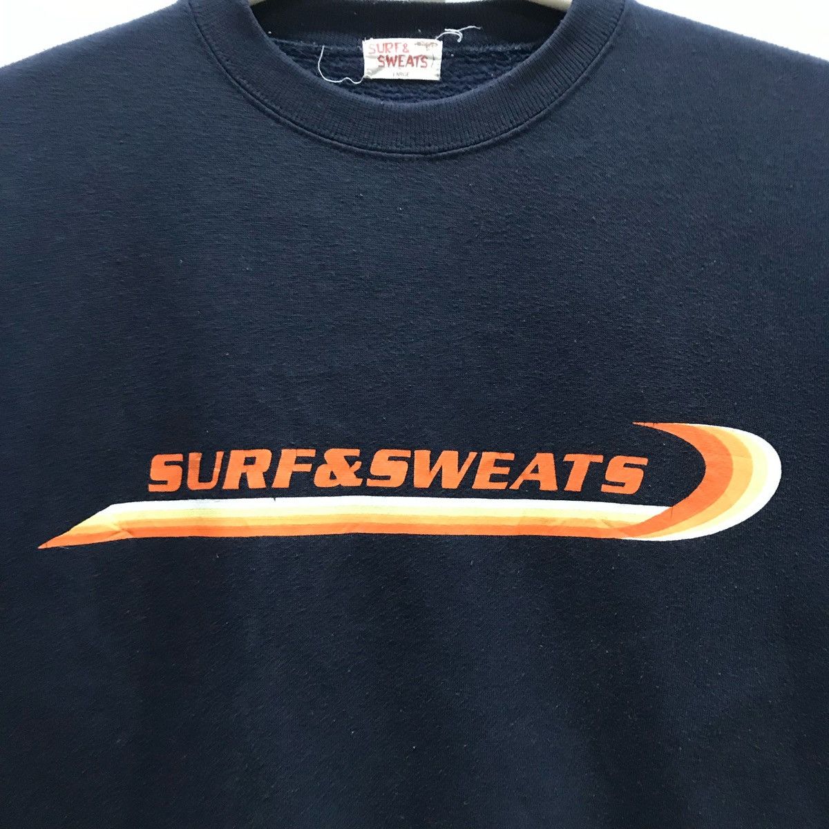 Vintage SURF & SWEATS Sweatshirt Size L surfing brand Size US L / EU 52-54 / 3 - 3 Thumbnail