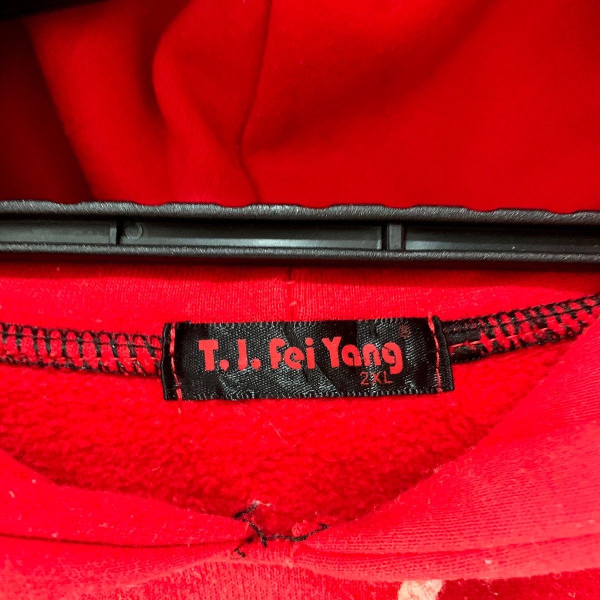 Japanese Brand × Vintage T.I. FEI YANG Hoodie Size 2XL Fits L Size US L / EU 52-54 / 3 - 6 Thumbnail