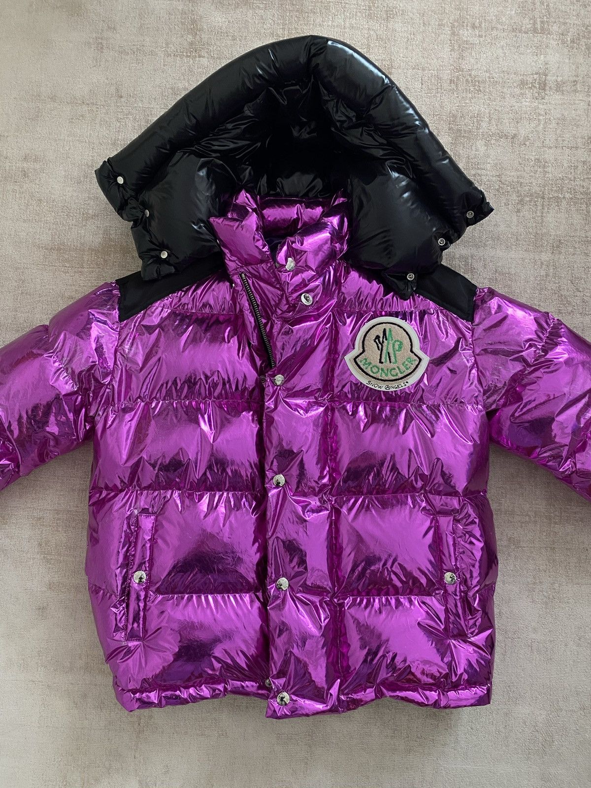 Palm angels shop moncler purple