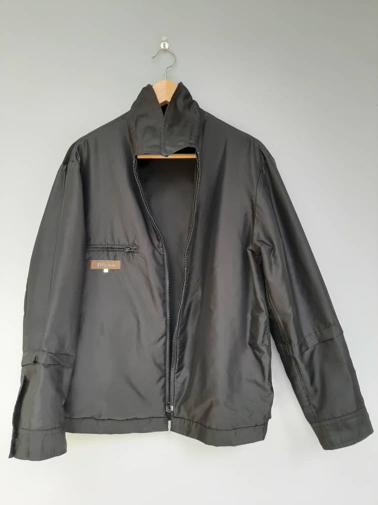Yohji Yamamoto Rare!! Iconic Black Laine Wool Yohji Yamamoto Y's For Men Size US L / EU 52-54 / 3 - 4 Thumbnail