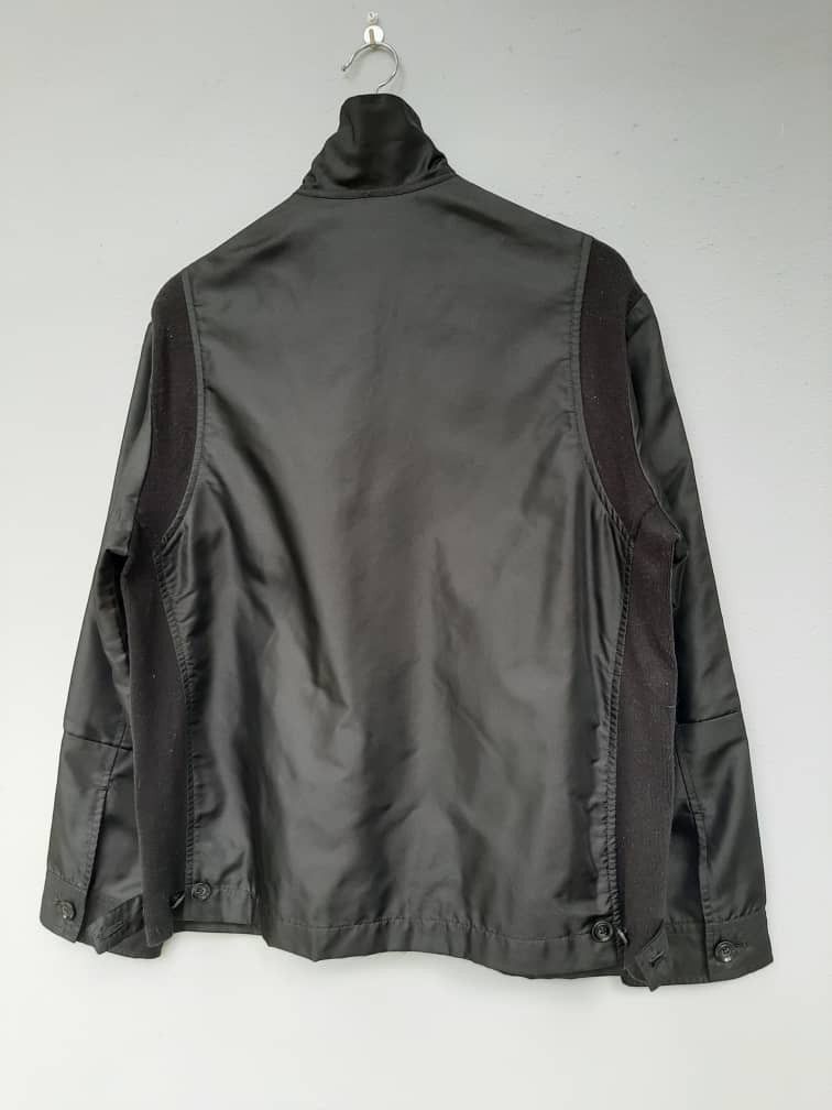 Yohji Yamamoto Rare!! Iconic Black Laine Wool Yohji Yamamoto Y's For Men Size US L / EU 52-54 / 3 - 3 Thumbnail
