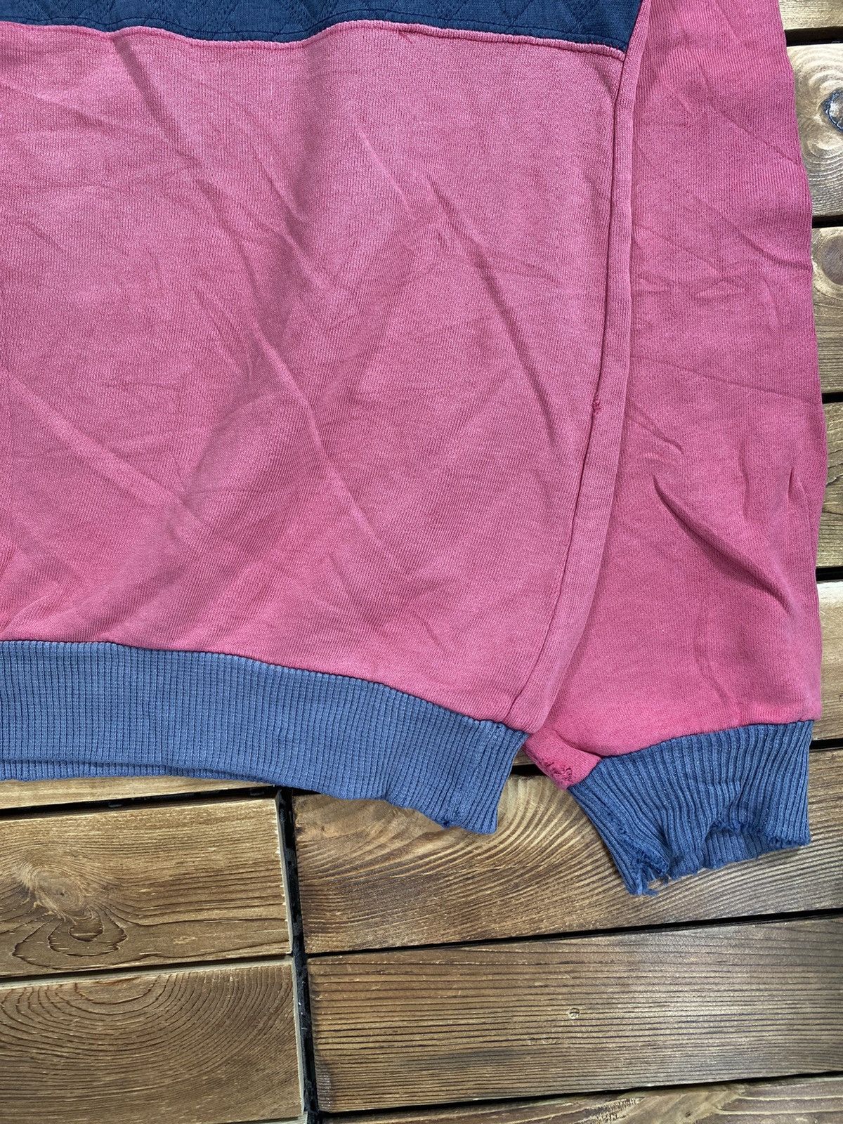 Japanese Brand × Vintage Vintage BVD Distressed Nicely faded Sweatshirt Big Logo L Size US L / EU 52-54 / 3 - 2 Thumbnail