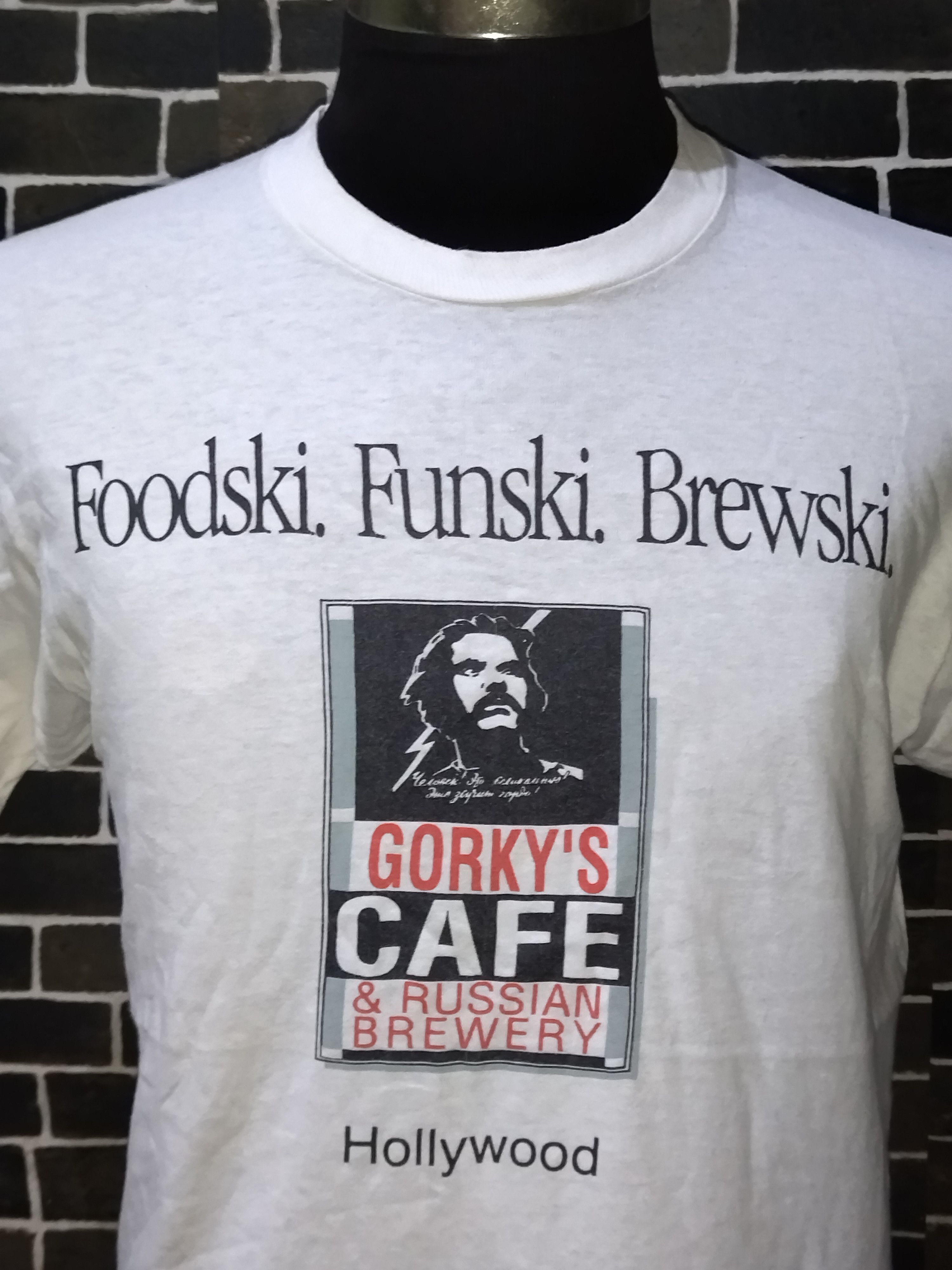 Vintage 90s Gorky's Cafe & Russian Brewery Tshirt