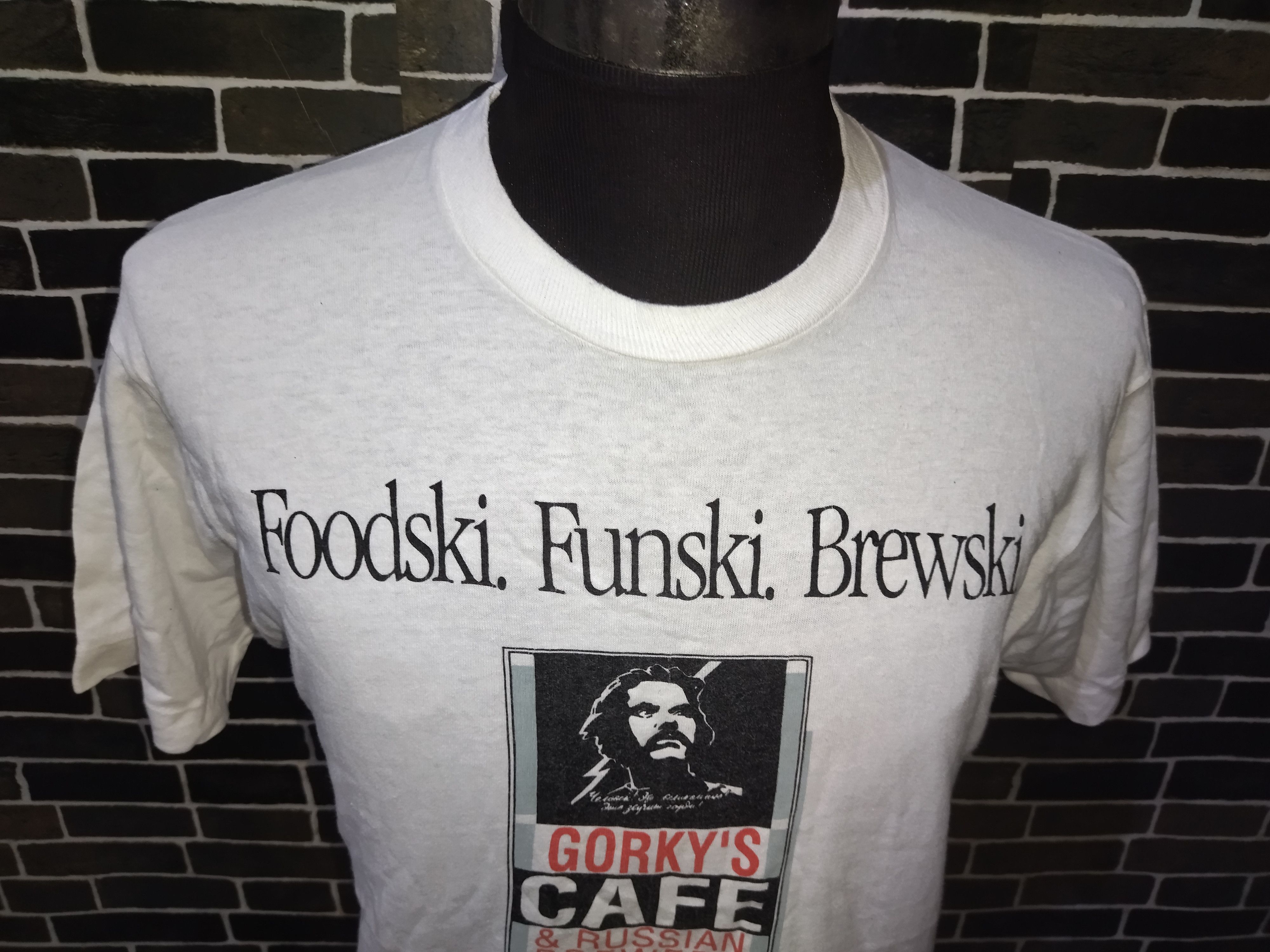 Vintage 90s Gorky's Cafe & Russian Brewery Tshirt