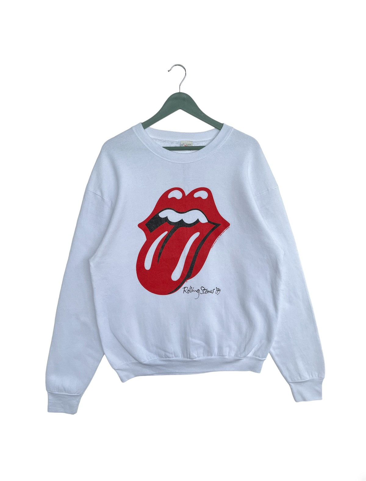 Fruit Of The Loom × The Rolling Stones The Rolling Stones 1989 North American Tour Sweatshirt Size US L / EU 52-54 / 3 - 1 Thumbnail