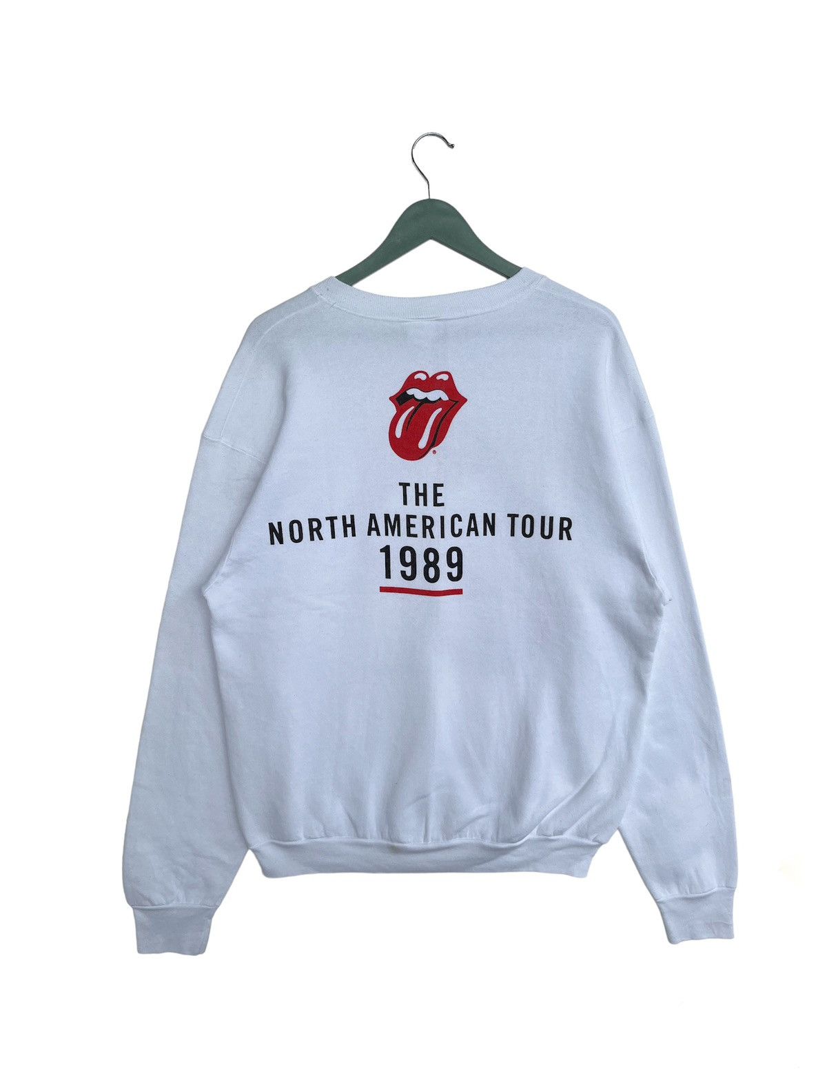 Fruit Of The Loom × The Rolling Stones The Rolling Stones 1989 North American Tour Sweatshirt Size US L / EU 52-54 / 3 - 2 Thumbnail