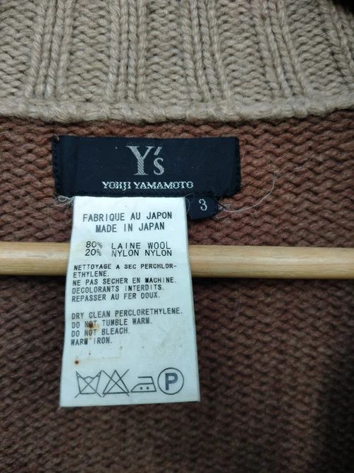 Yohji Yamamoto Rare!! SS99 Yohji Yamamoto Knit Turtle Neck Jacket Size US M / EU 48-50 / 2 - 6 Thumbnail