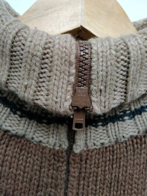 Yohji Yamamoto Rare!! SS99 Yohji Yamamoto Knit Turtle Neck Jacket Size US M / EU 48-50 / 2 - 5 Thumbnail
