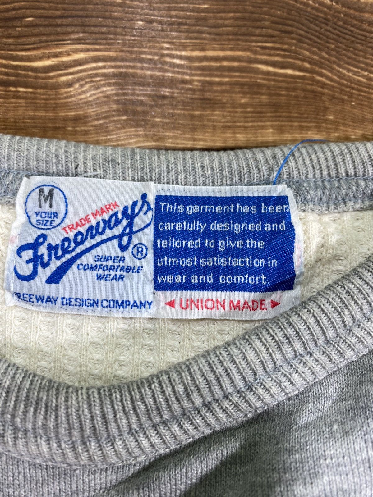 Vintage Vintage Freeways Union Made Sweatshirt Big Logo Size M Size US M / EU 48-50 / 2 - 8 Thumbnail