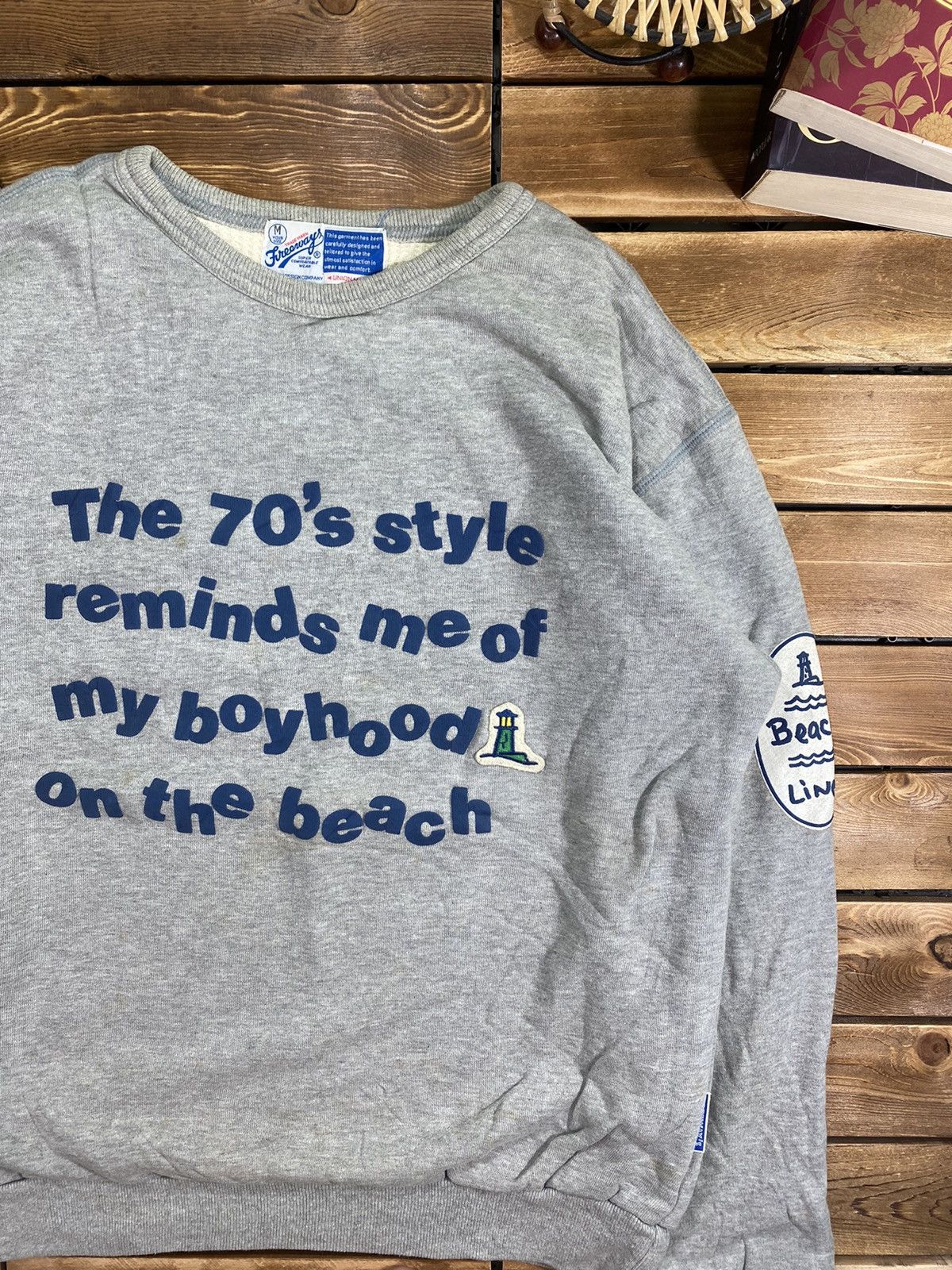 Vintage Vintage Freeways Union Made Sweatshirt Big Logo Size M Size US M / EU 48-50 / 2 - 5 Thumbnail