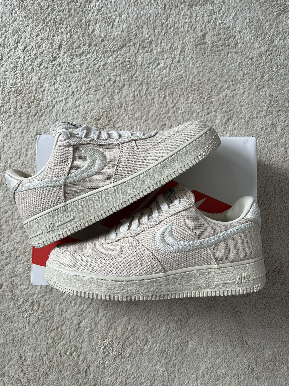 Stussy × Nike Air Force 1 \