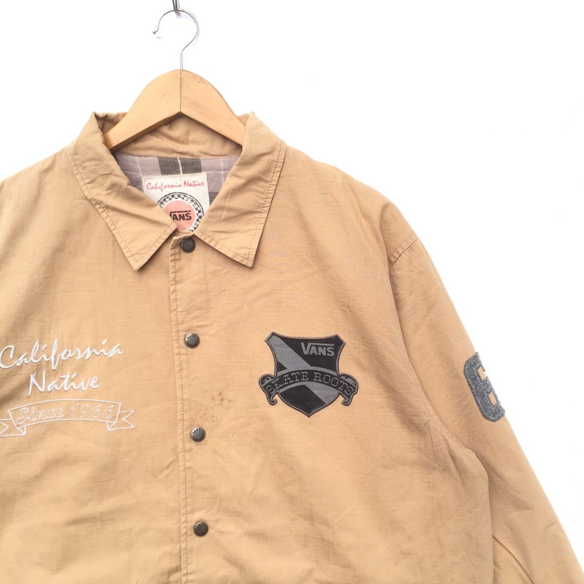 Vans Vintage 90s Vans Skateboarding Button On Bush Jacket | L Size US L / EU 52-54 / 3 - 3 Thumbnail