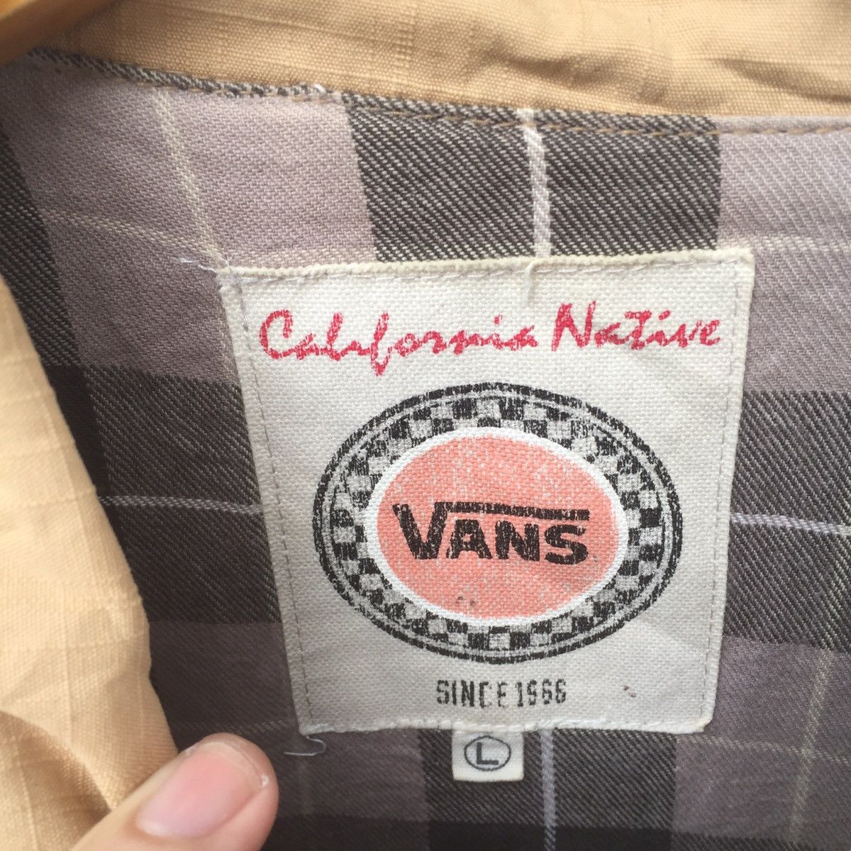 Vans Vintage 90s Vans Skateboarding Button On Bush Jacket | L Size US L / EU 52-54 / 3 - 4 Thumbnail