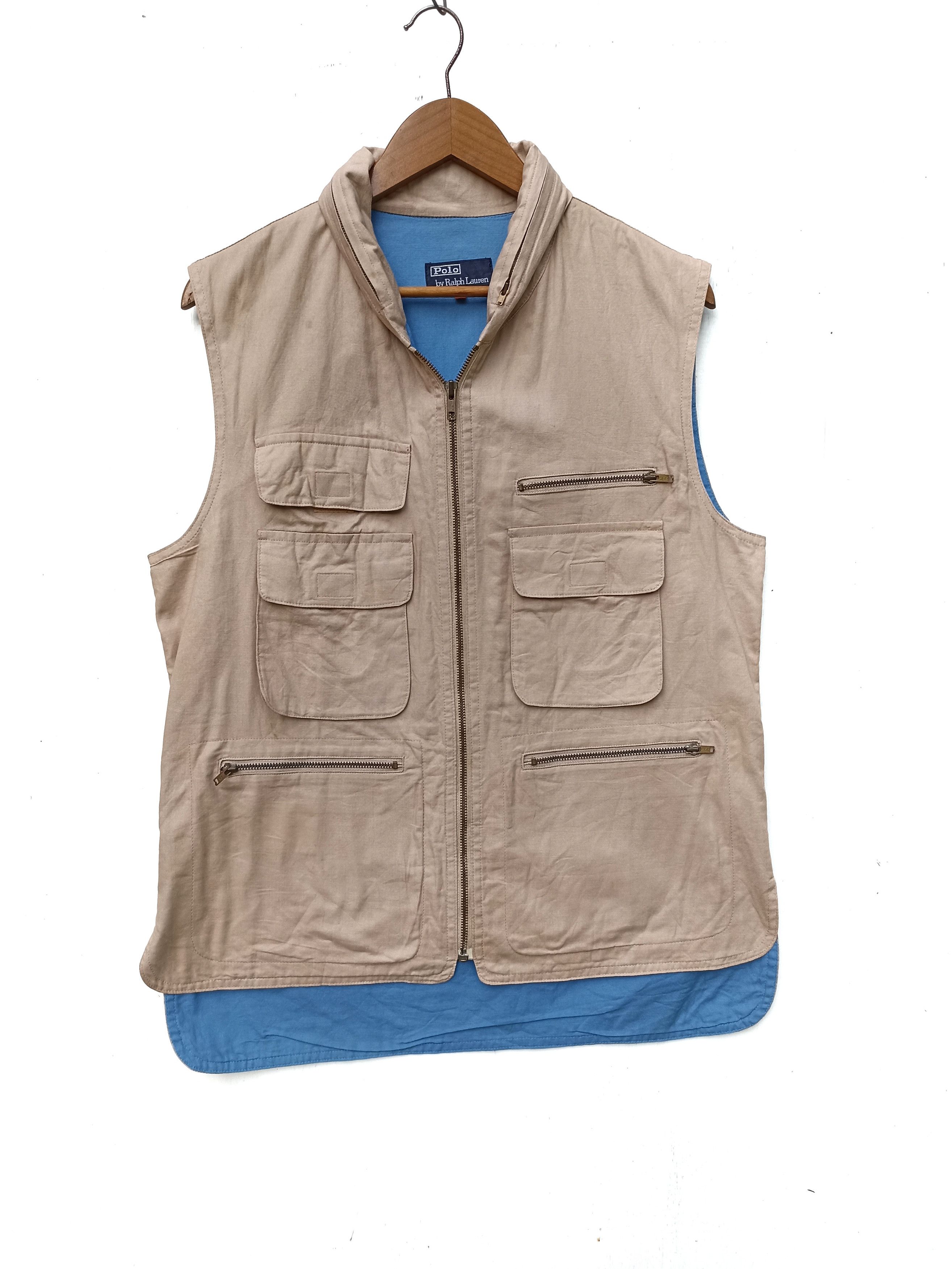 Polo Ralph Lauren Ralph Lauren Polo Ralph Lauren vest tactical design hunting vest Grailed