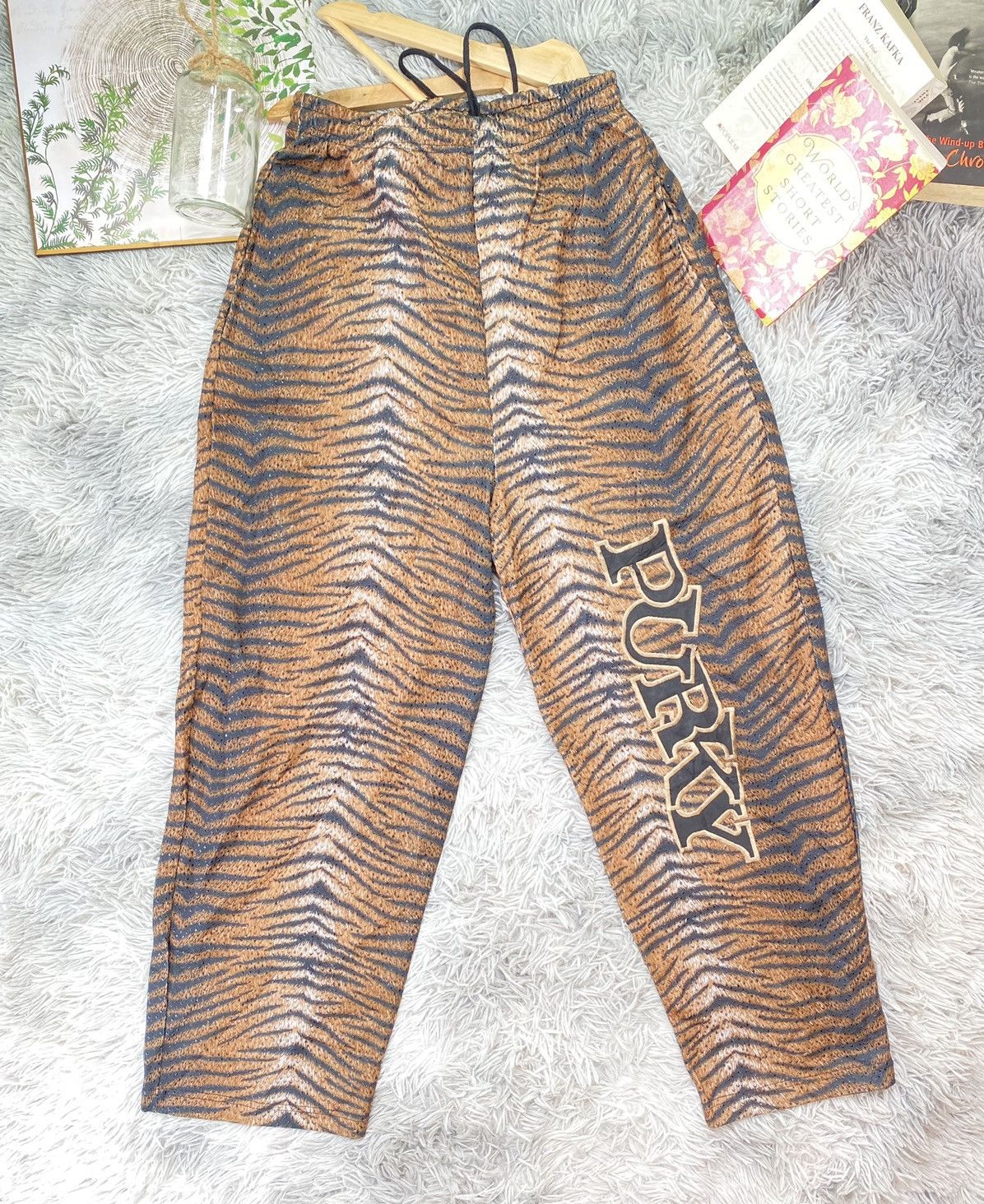 Japanese Brand × Vintage Vintage Tiger Stripes Purky Japanese Brand size M Size 28" / US 6 / IT 42 - 2 Thumbnail