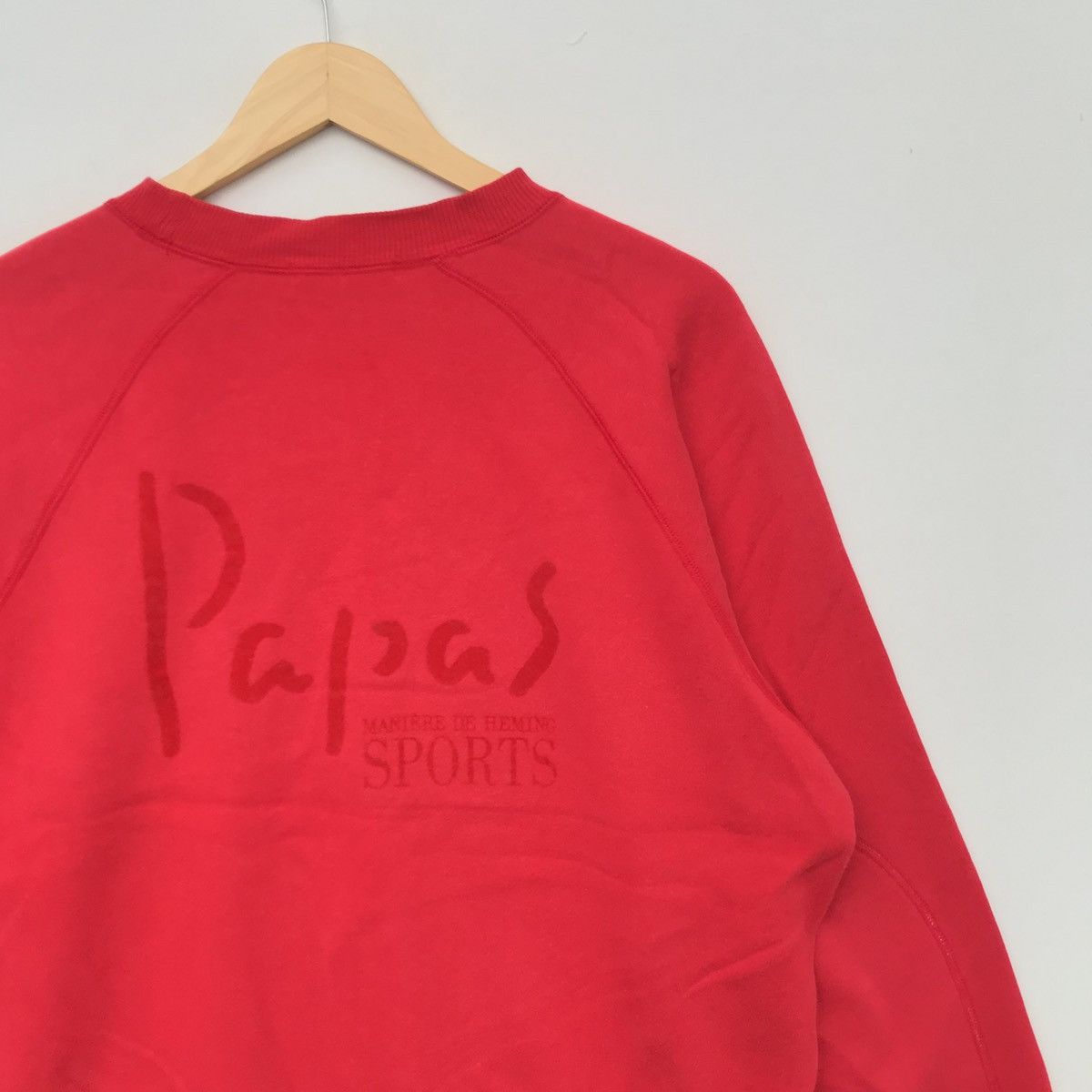 Japanese Brand × Vintage Vintage Papa’s Sweatshirt Spell Out Fashion Size US L / EU 52-54 / 3 - 2 Thumbnail