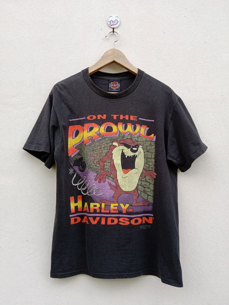 Harley Davidson Rare!! Vintage 1992 Harley Davidson 3D Tasmanian Devil Size US M / EU 48-50 / 2 - 1 Thumbnail