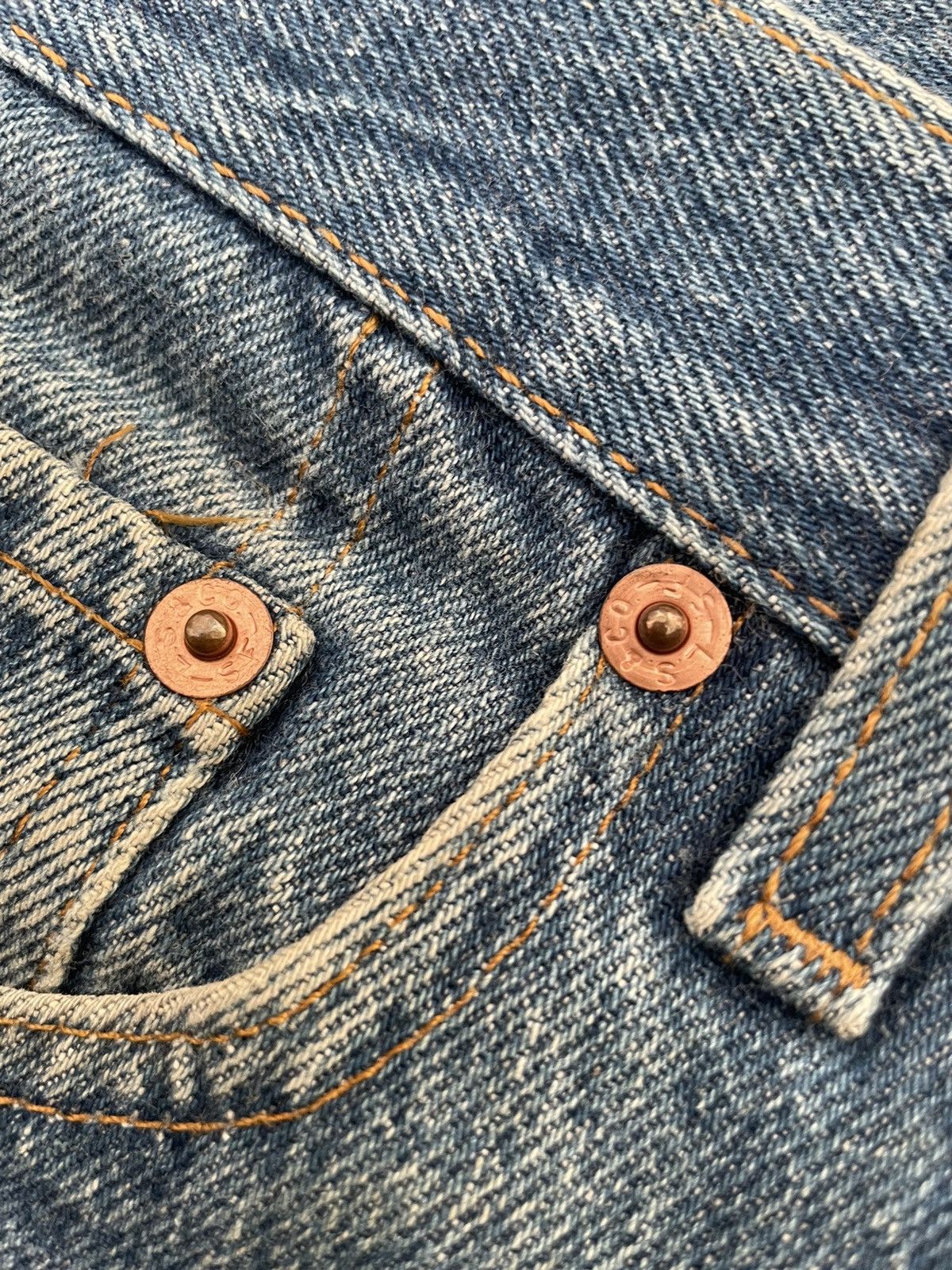 Levi's Vintage Levi’s 501 1994 Usa Aging Wash Denim Size US 36 / EU 52 - 14 Thumbnail