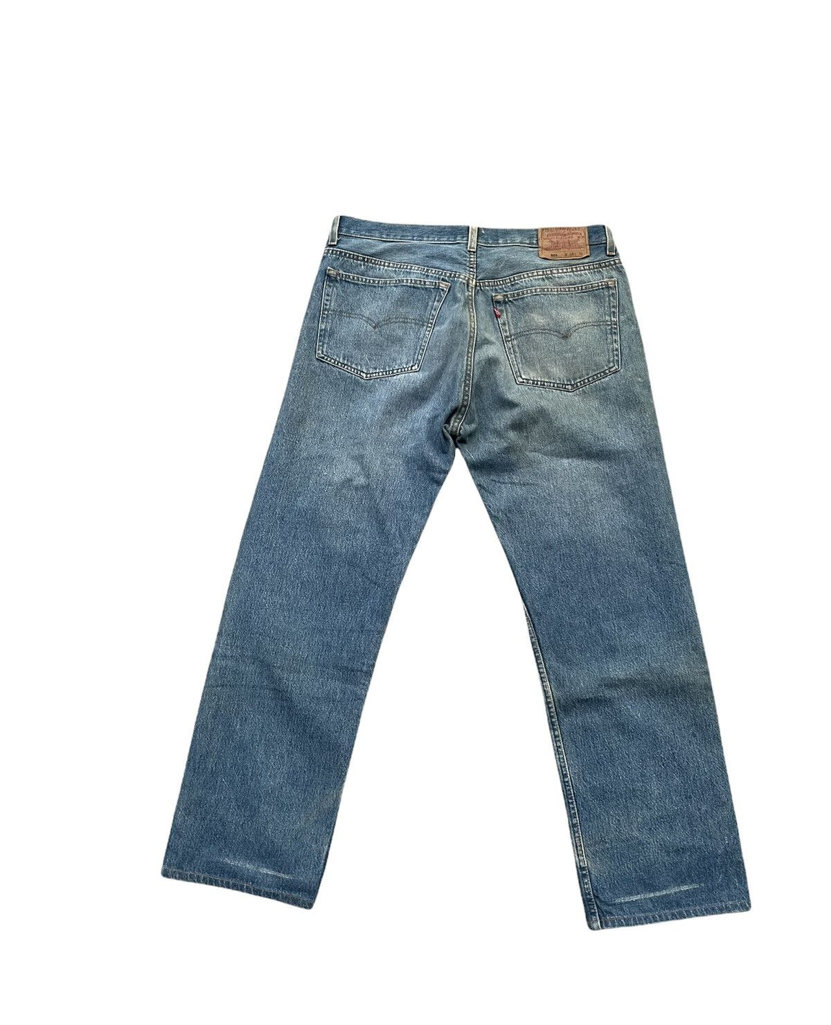 Levi's Vintage Levi’s 501 1994 Usa Aging Wash Denim Size US 36 / EU 52 - 5 Thumbnail